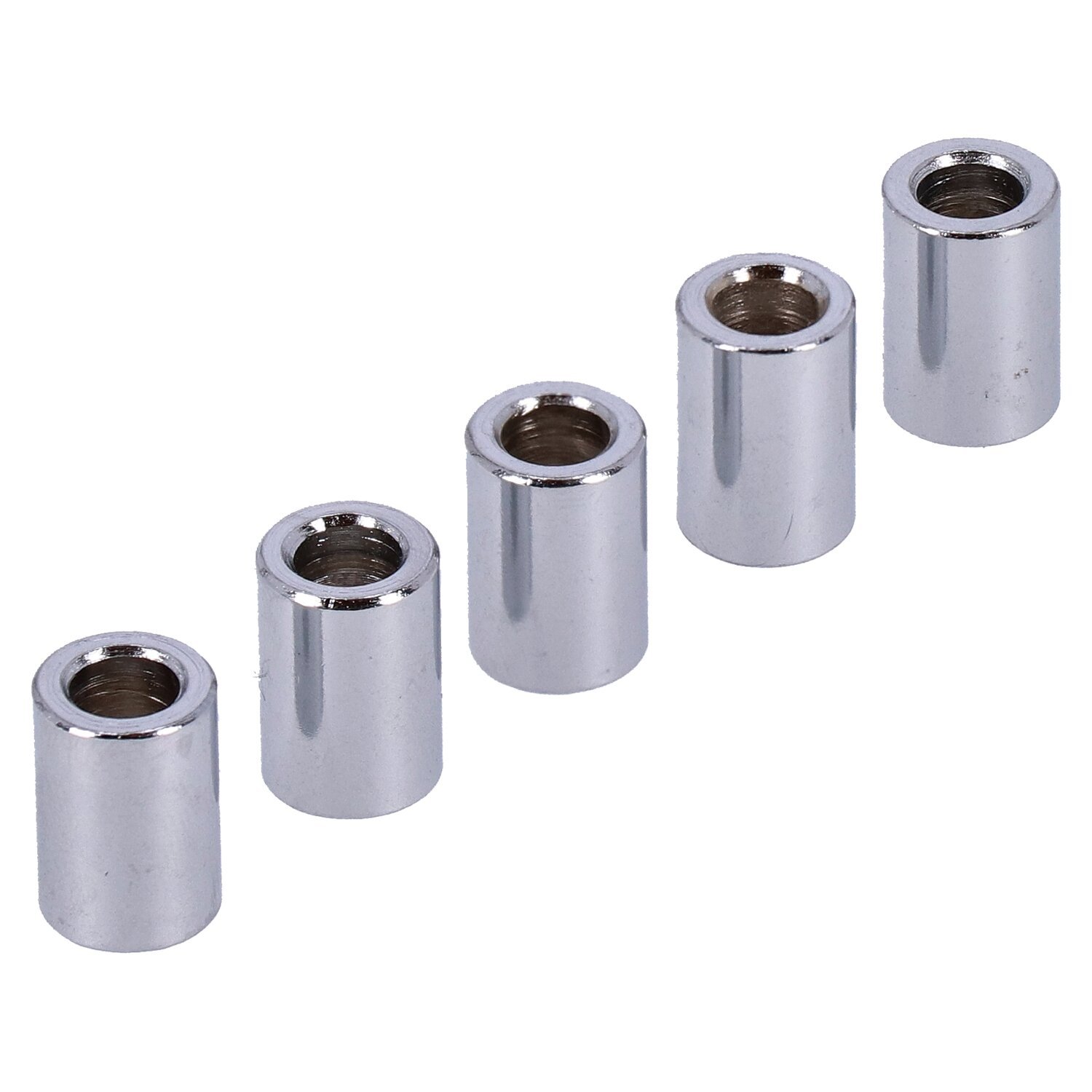 Chrome spacers, Silver