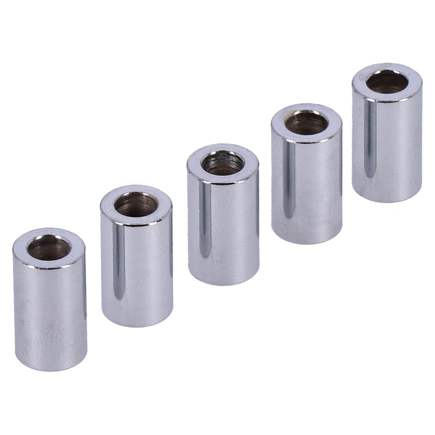 Chrome spacers, Silver