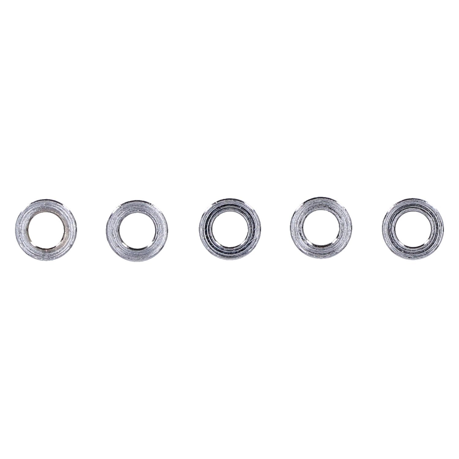Chrome spacers, Silver