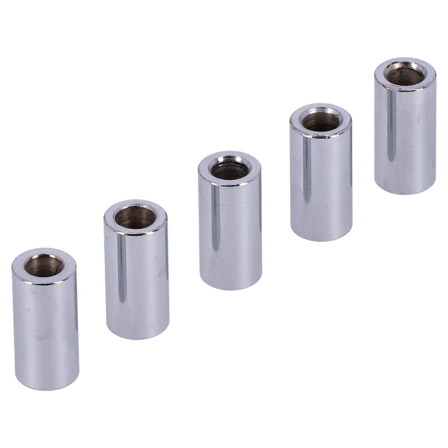 Chrome spacers, Silver