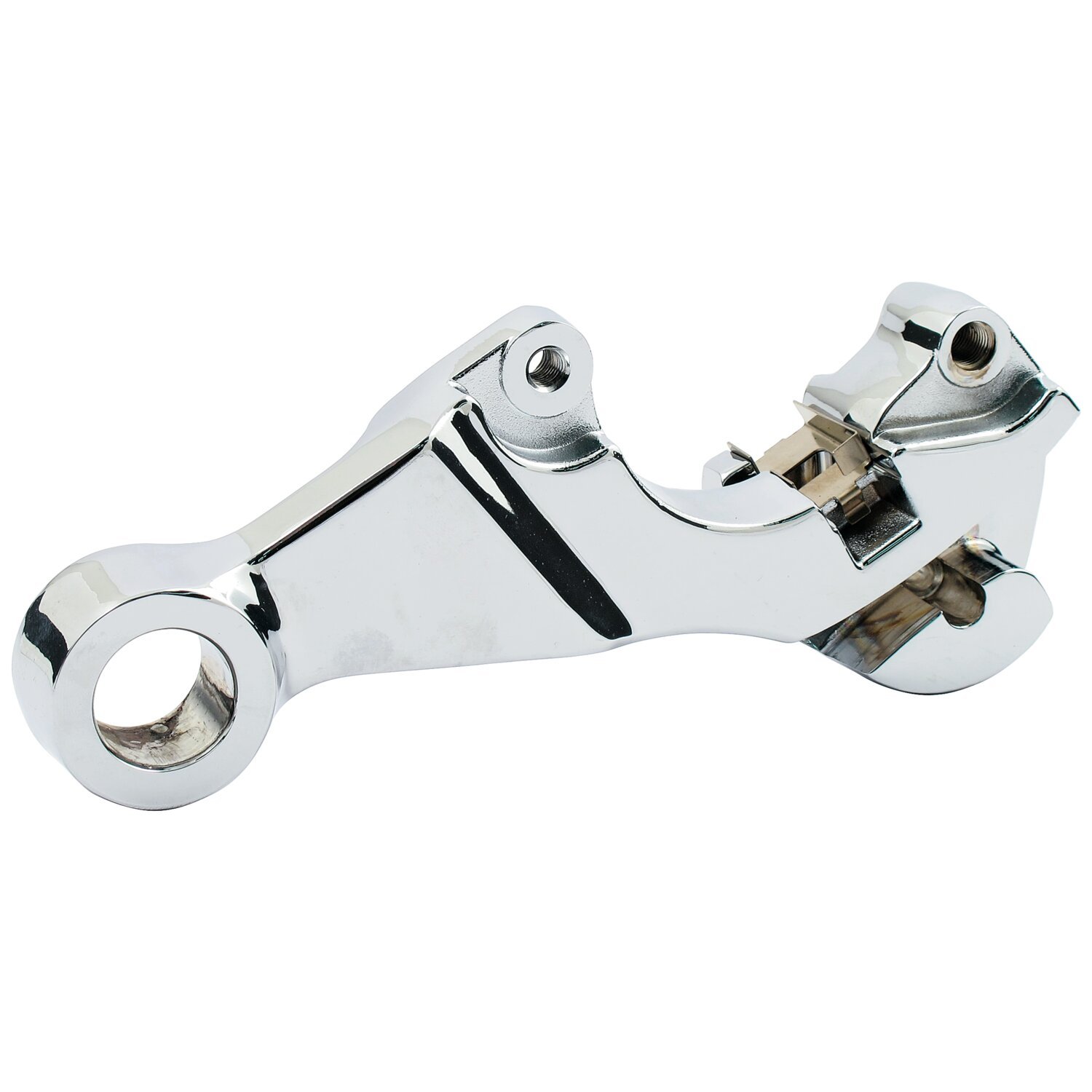 Rear brake caliper bracket, Chrome