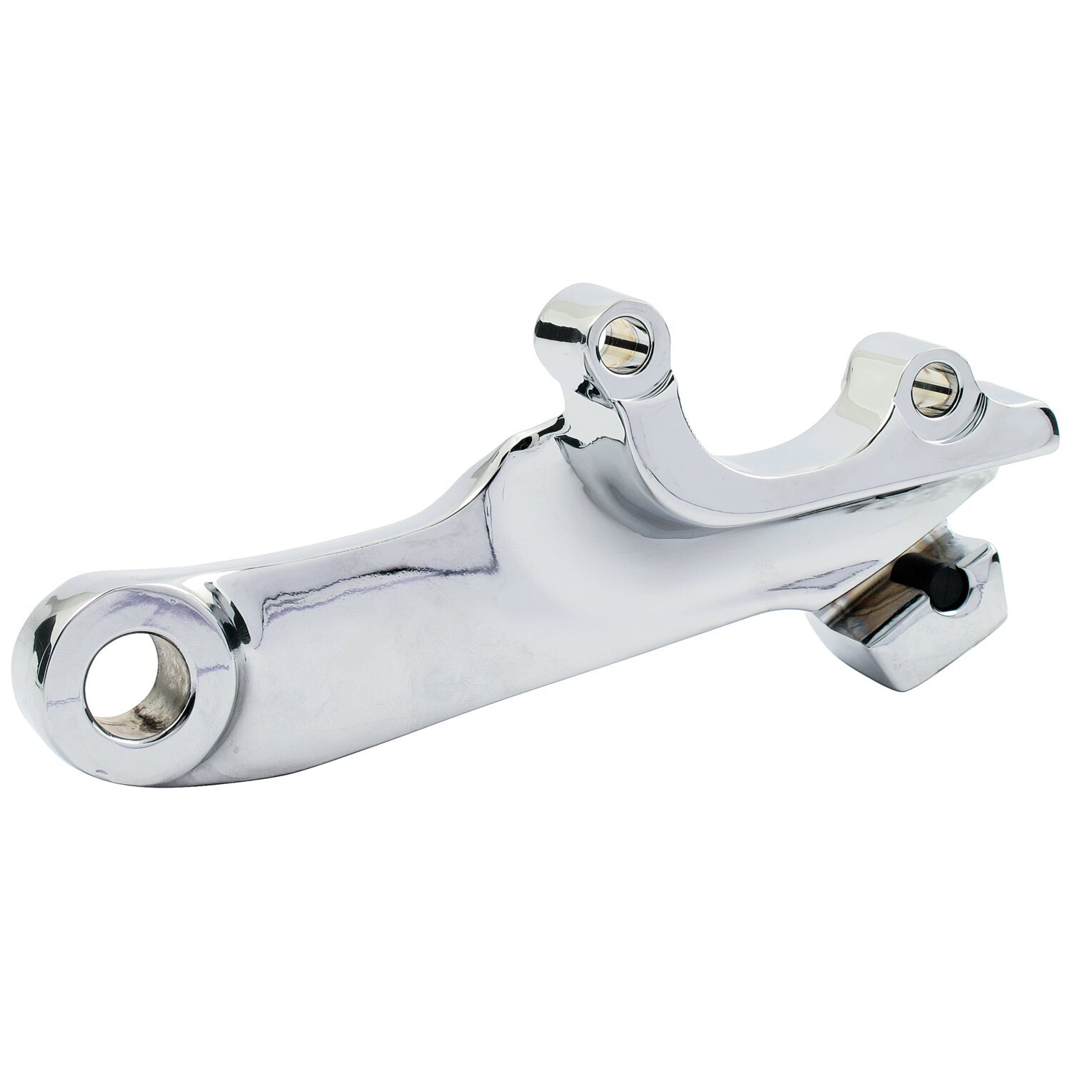 Rear brake caliper bracket, Chrome