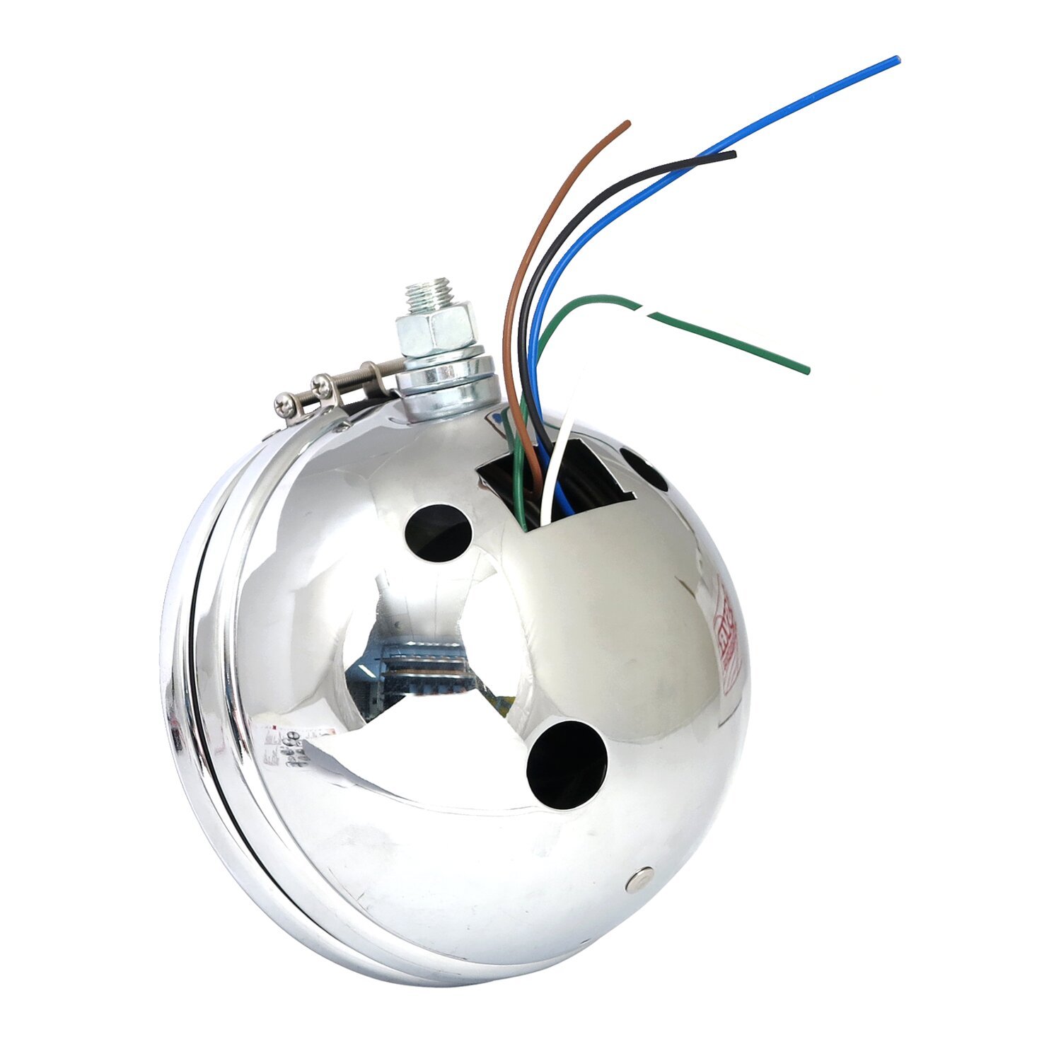 OEM style 5-3/4" FX, FXR, XL headlamp, Chrome