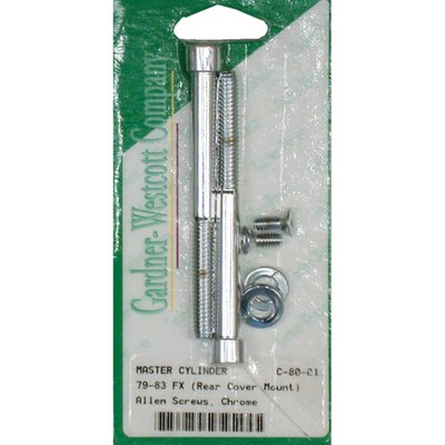 Kelsey-Hayes cyl. 2x 5/16-18 x 3 1/2 + lockwashers + 2x cover screws