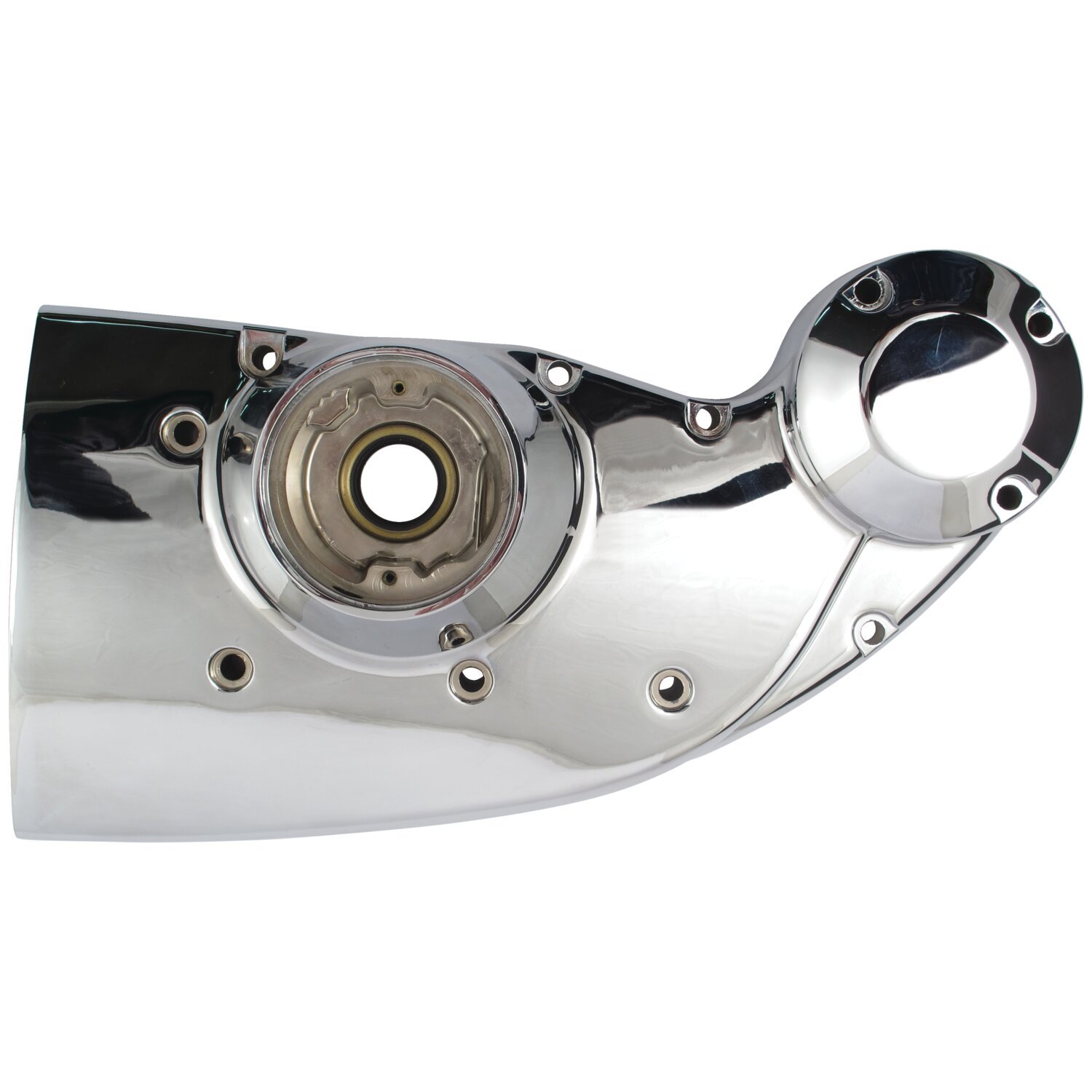 XL Sportster cam cover, Silver, Chrome