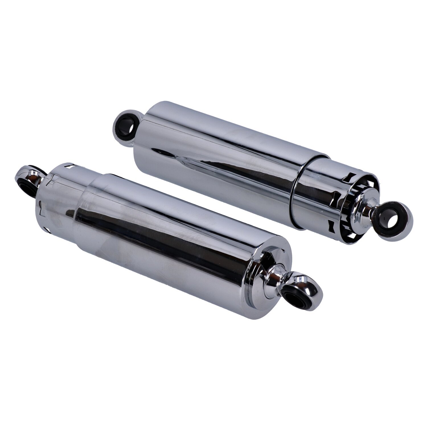 Shock absorbers 11", full cover, Chrome