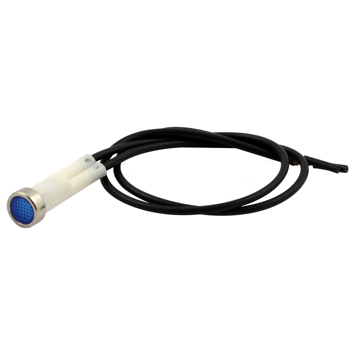 3/8 indicator light. Blue, no symbol