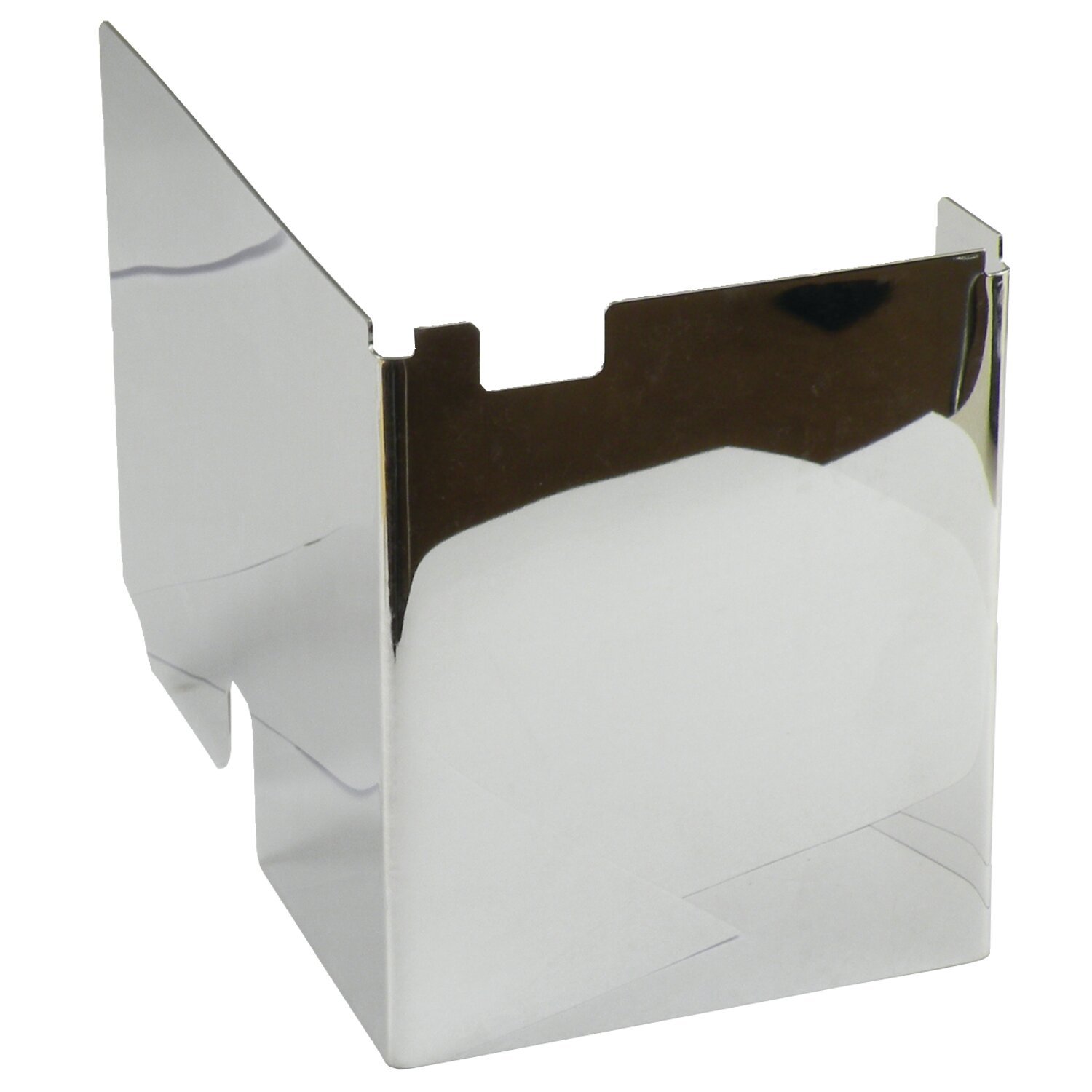 Battery side cover, smooth, Chrome