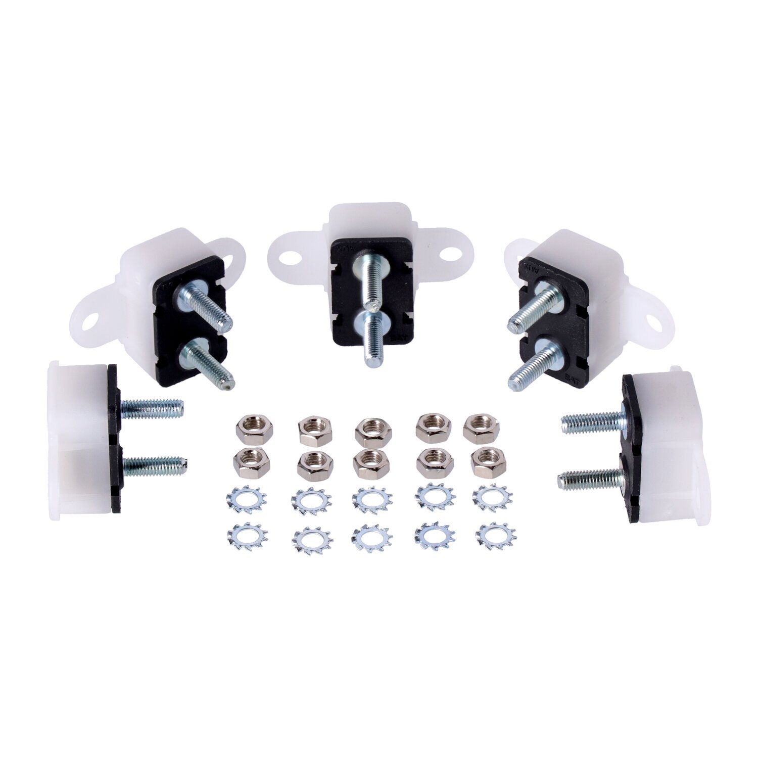 Circuit breaker, automatic. Dual mount, plastic. 40A