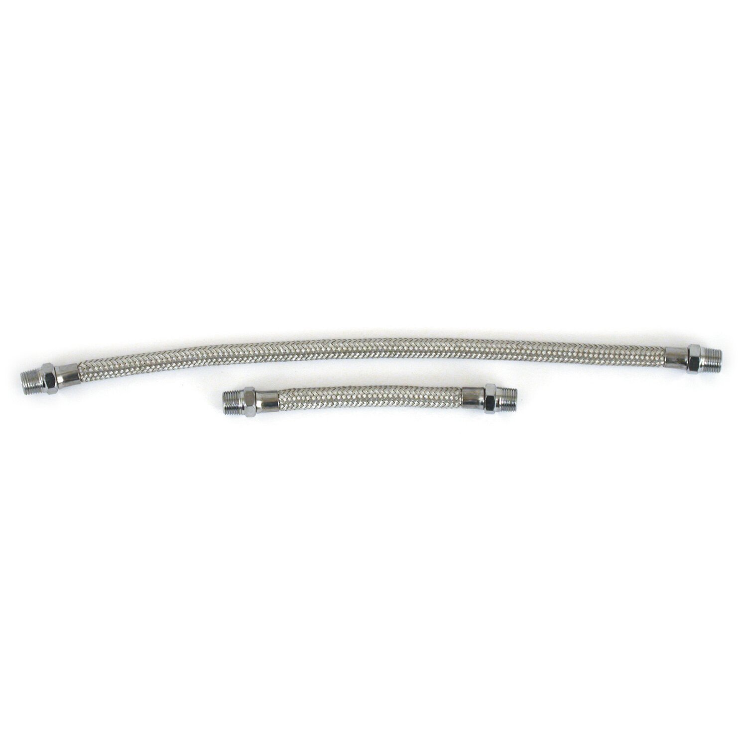 Shovel rocker box oil line kit. braided stainless