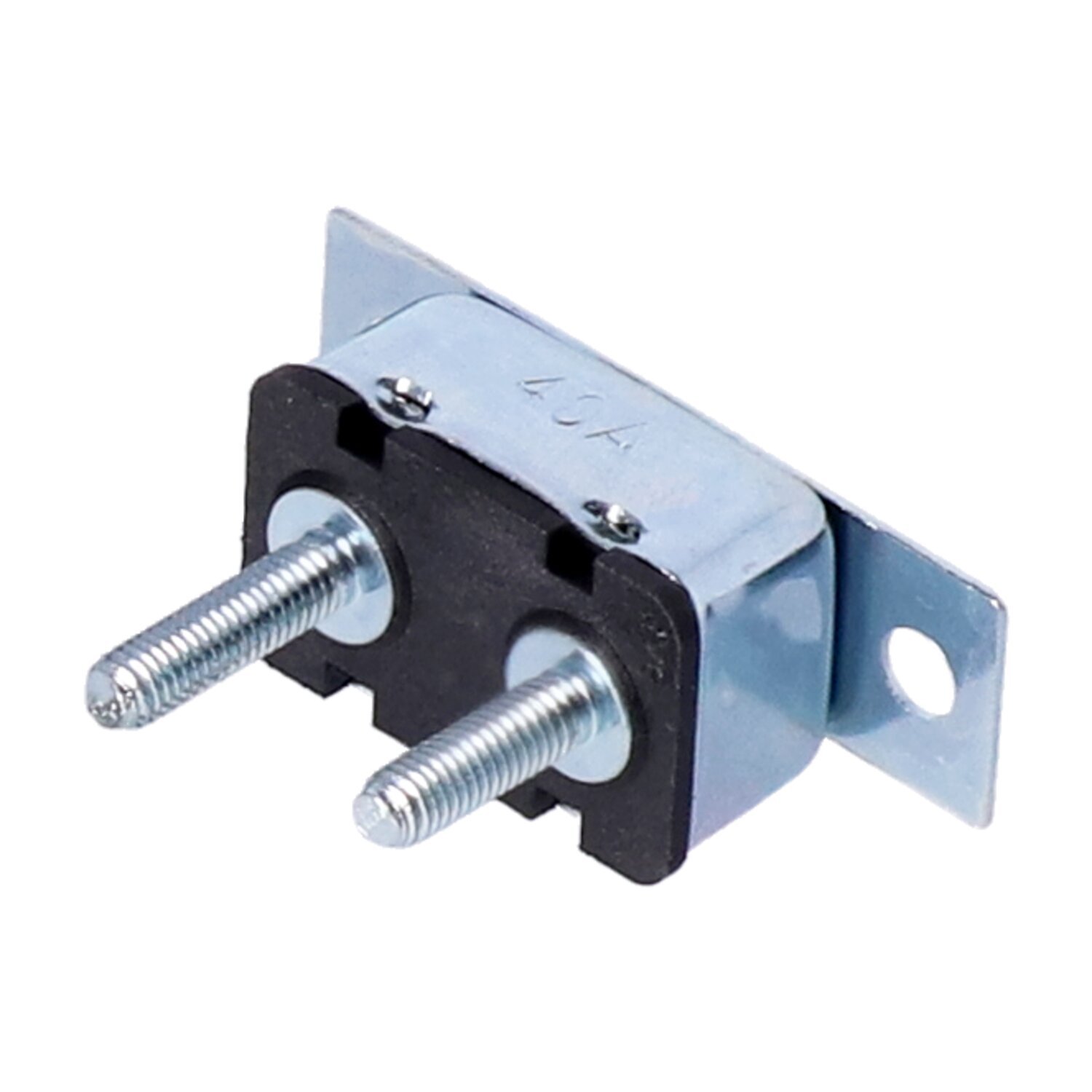 Circuit breaker, automatic. Dual mount, metal. 40A