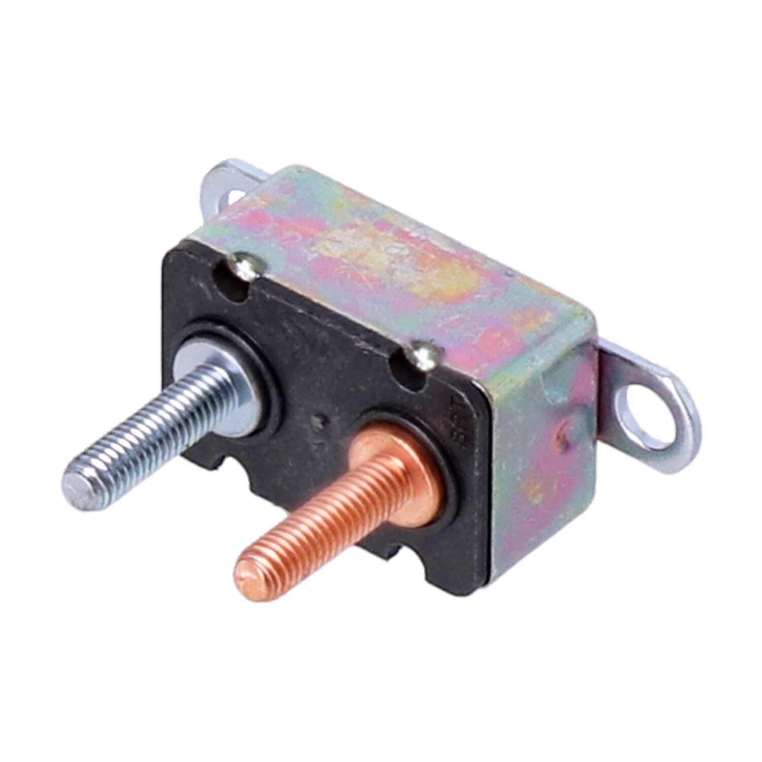 Circuit breaker, automatic. Dual mount, metal. 50A
