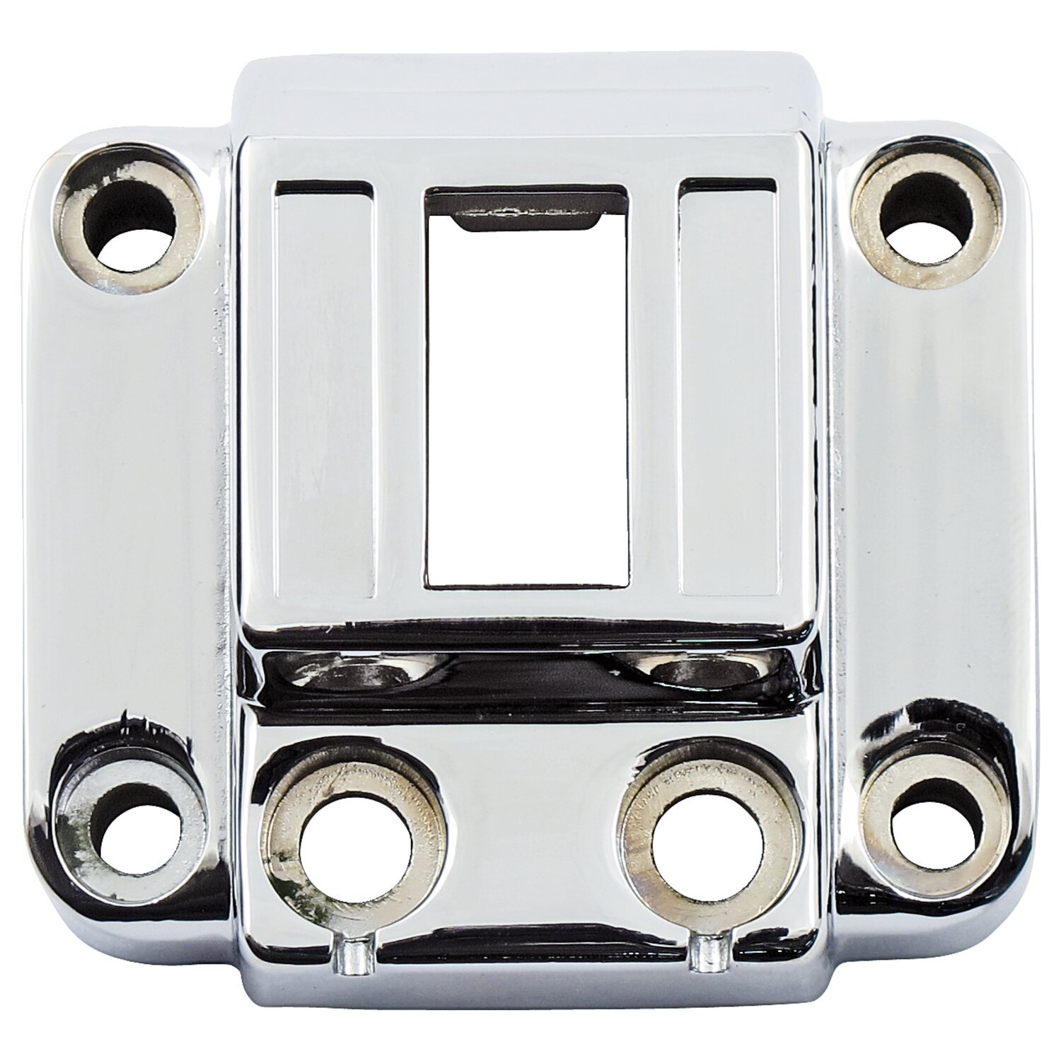 Handlebar switch housing,vertical switch hole, Chrome