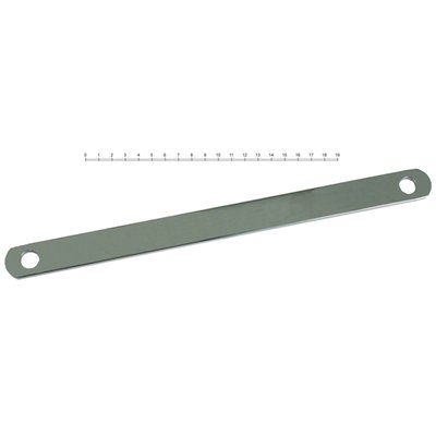 Chrome plated steel. With Banana type caliper only. OEM style replacement for 44154-73 and 44154-73T.