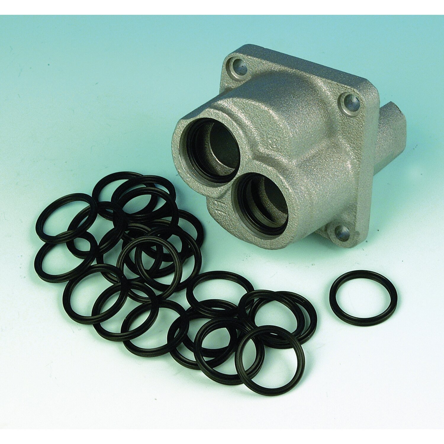 James, pushrod cover quad seal. Lower