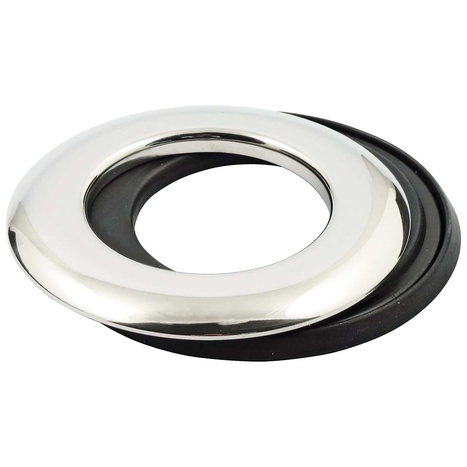 Paint protector trim ring, fuel tank, Polished