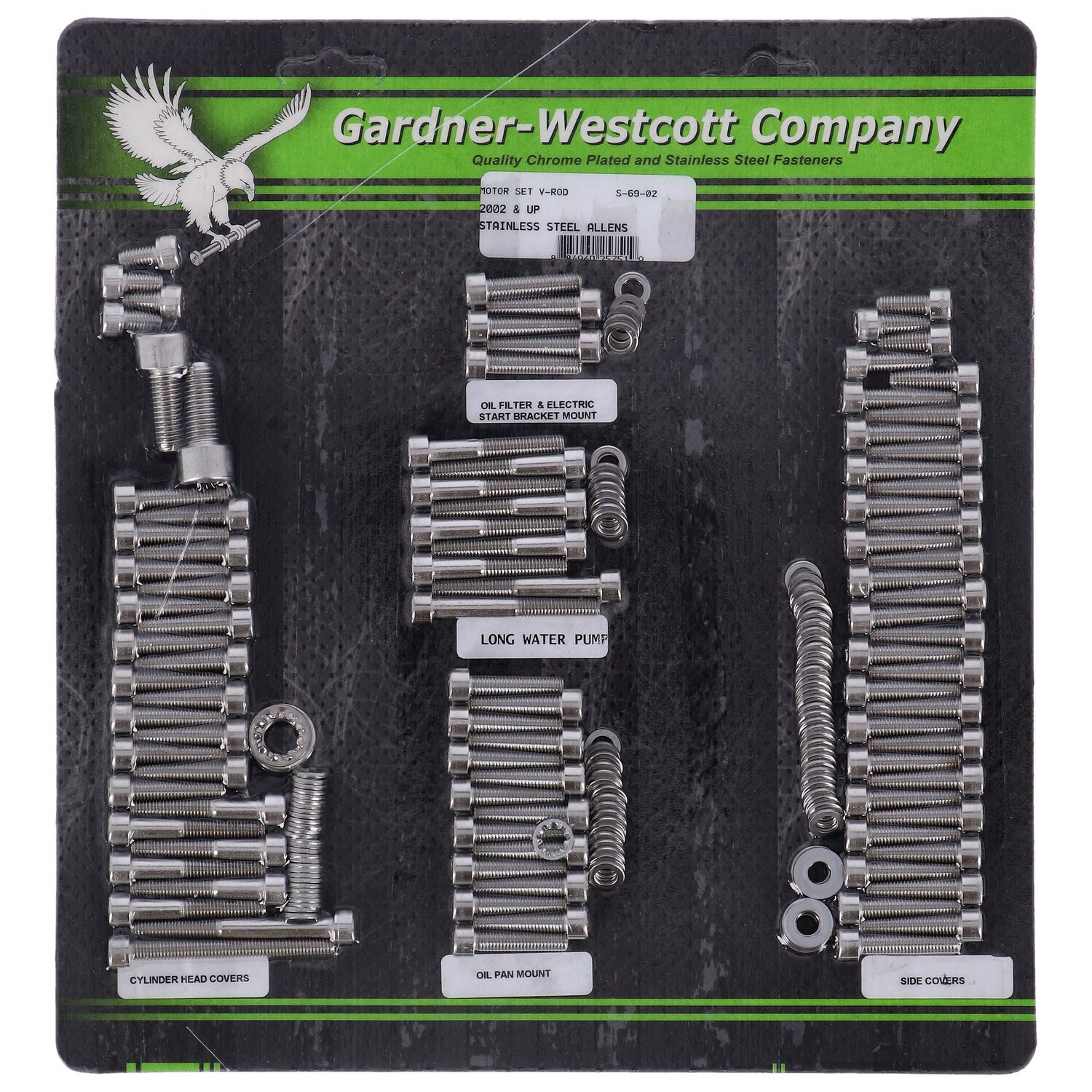 Motor screw set, ss allen