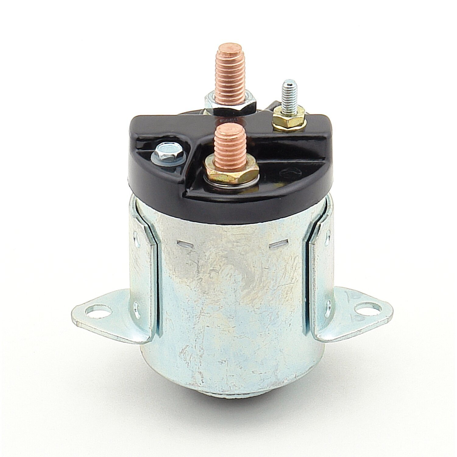 ACCEL, 5-speed starter solenoid. Zinc plated, Silver, Satin