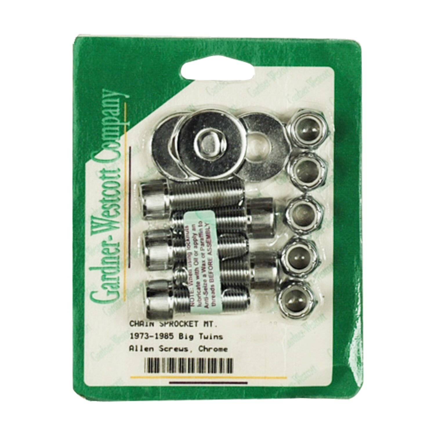 Rear sprocket Mount kit, allen chr