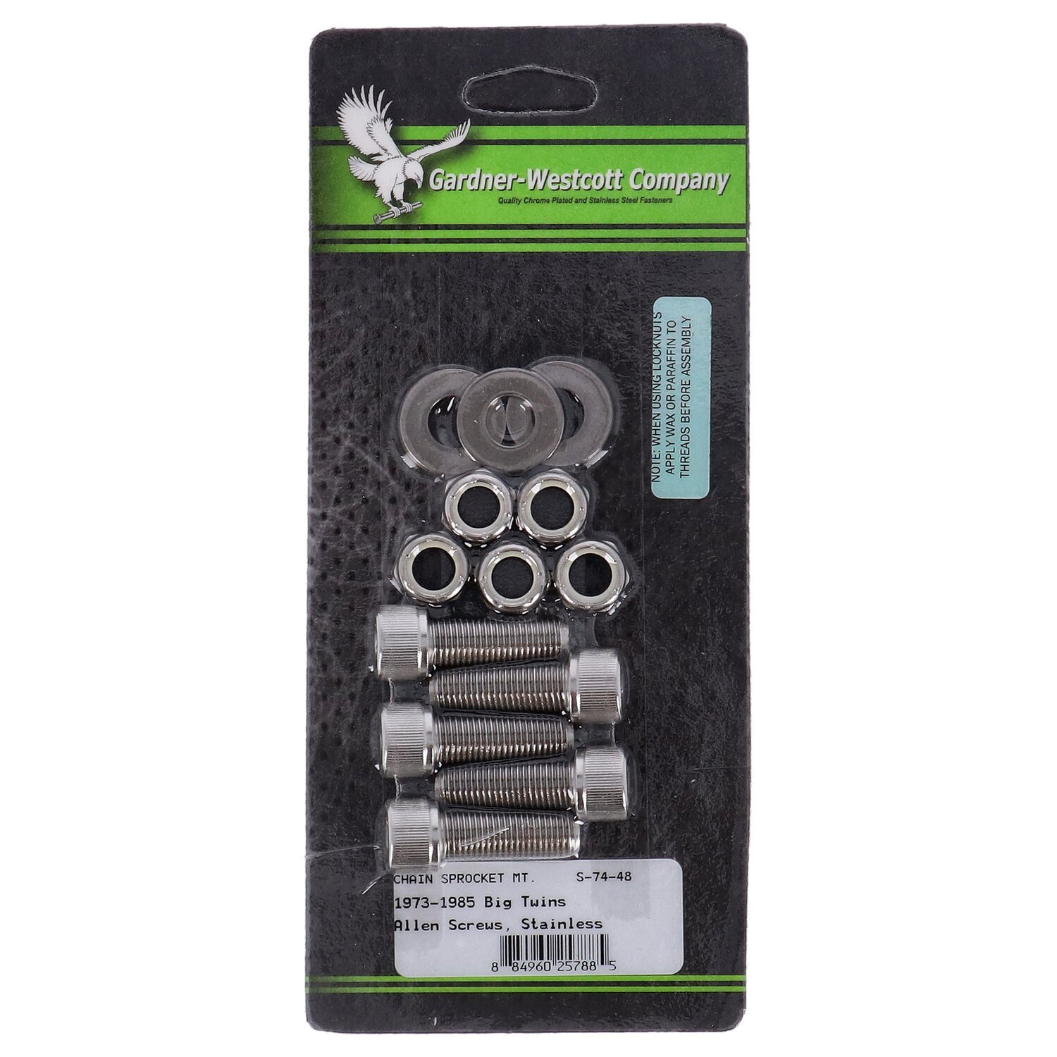 Rear sprocket Mount kit, allen ss