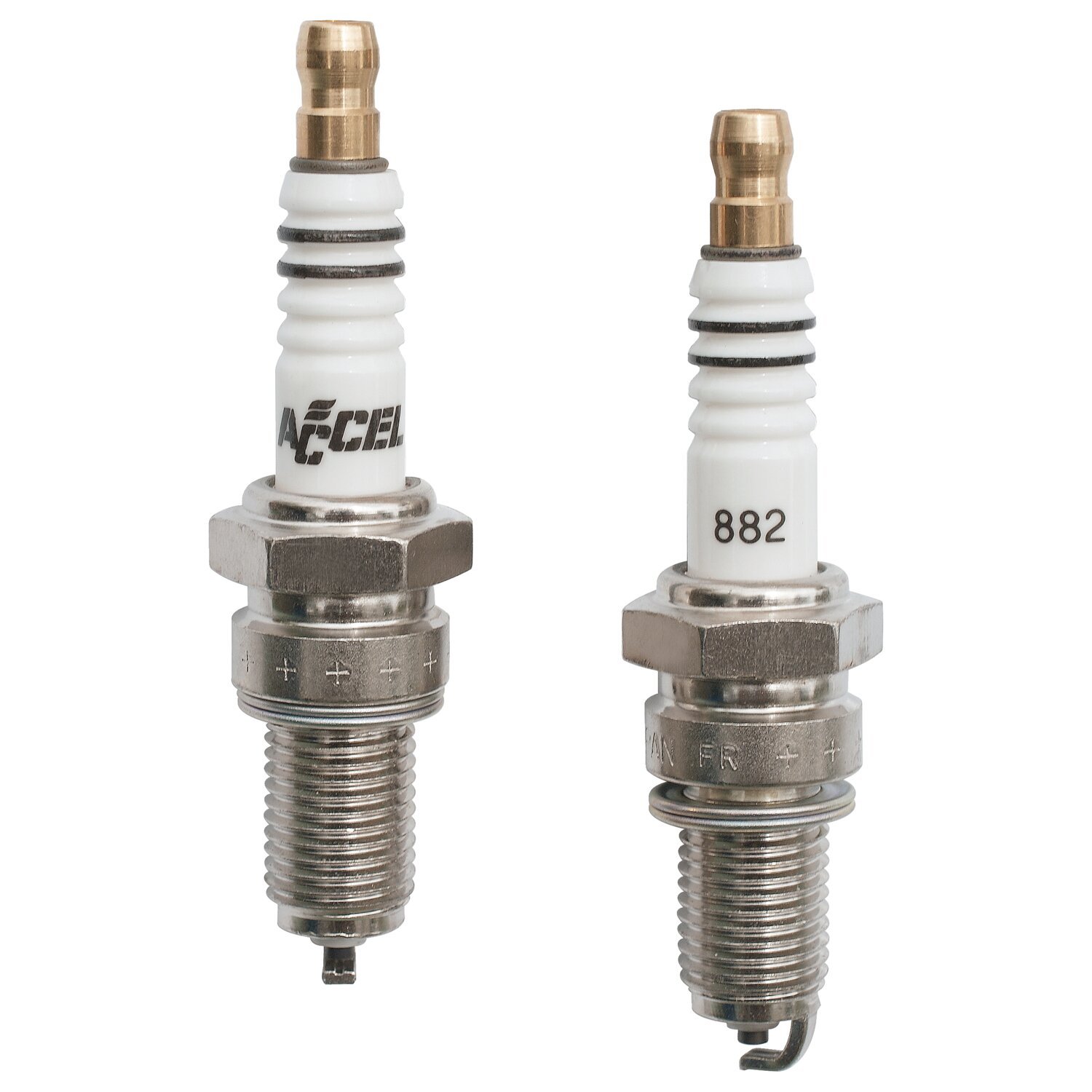 Accel, U-groove spark plugs