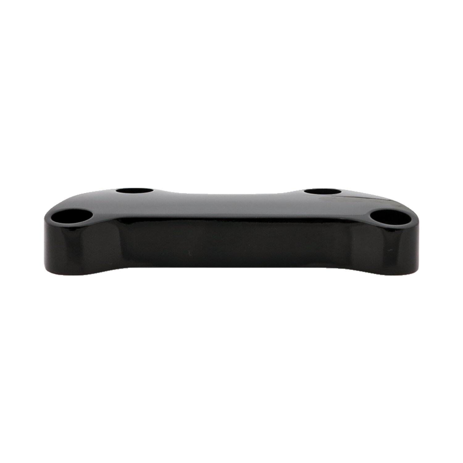 Handlebar top clamp, without skirt, Black