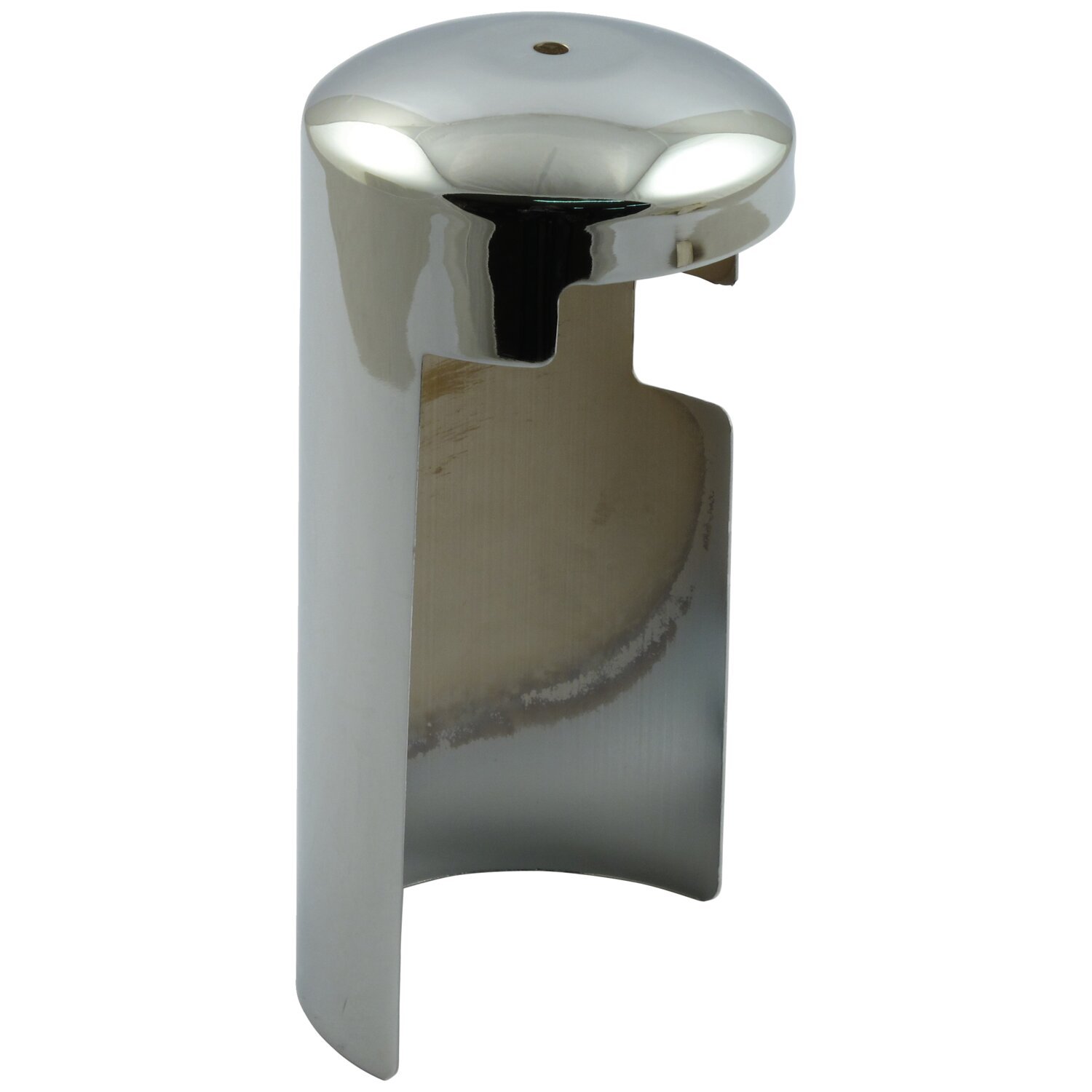 Starter motor cover 5-speed, Silver, Chrome
