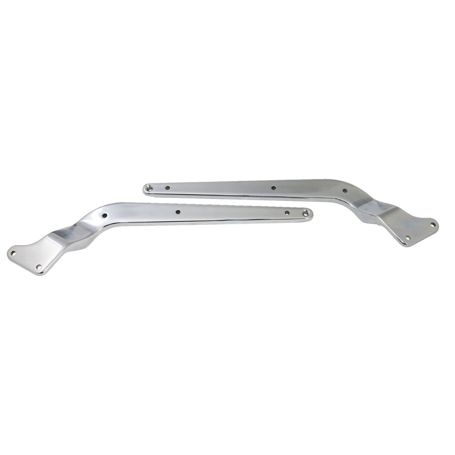 86-99 FLSTC/F fender strut covers, Chrome
