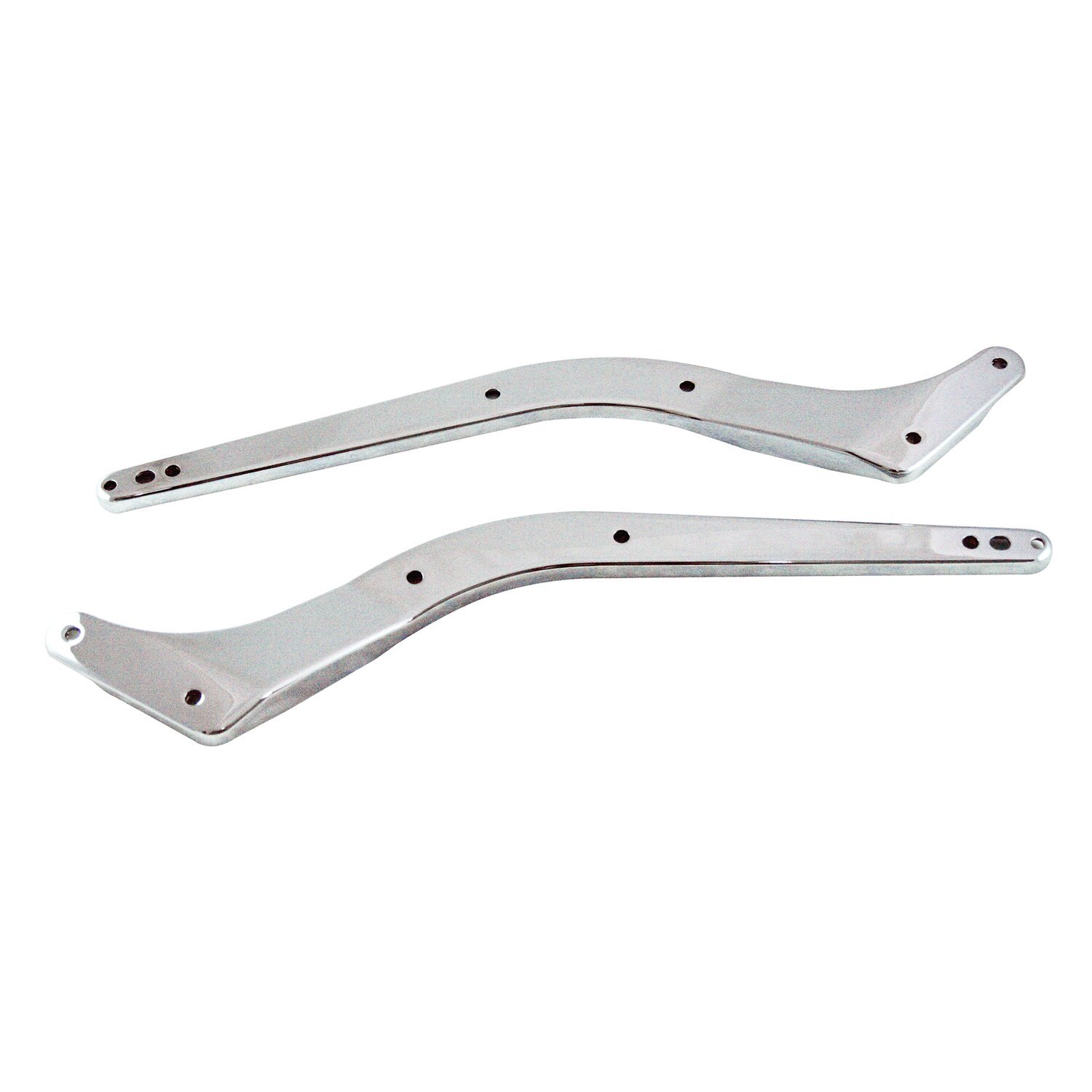 Fender strut set, Chrome