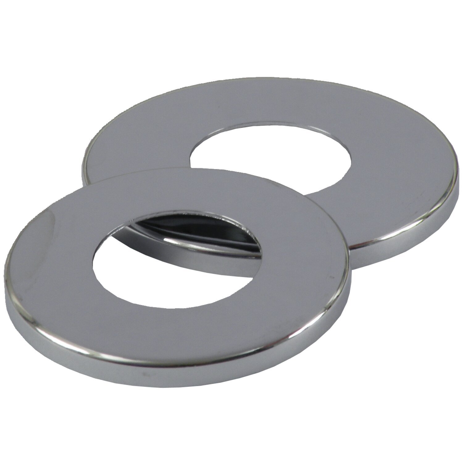 Dust shield kit, frame neck bearings, Chrome