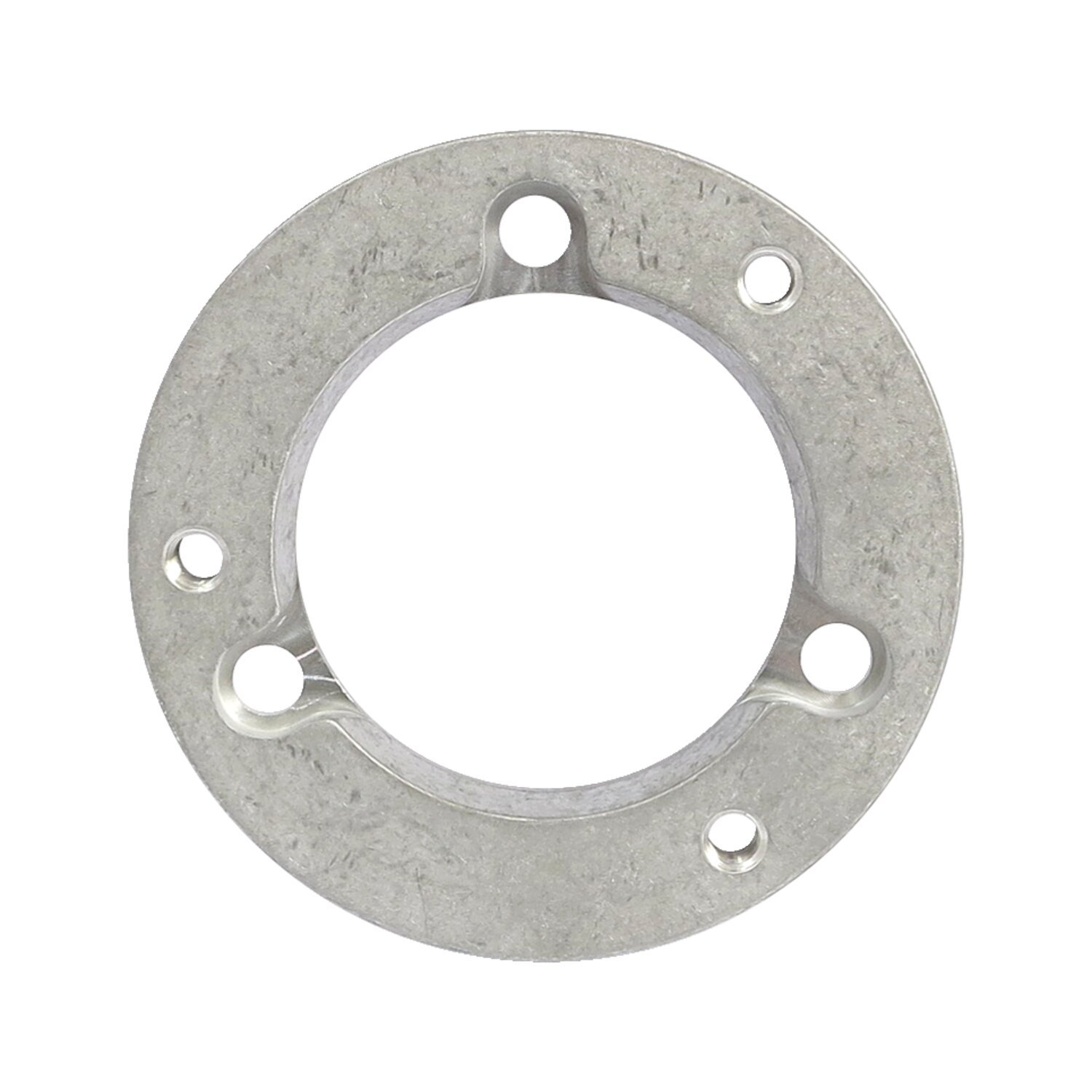 Air cleaner adapter plate, Keihin butterfly. Aluminum