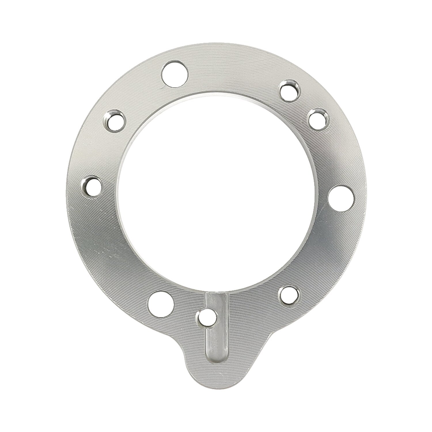 Air cleaner adapter plate, for S&S E/G. Aluminum