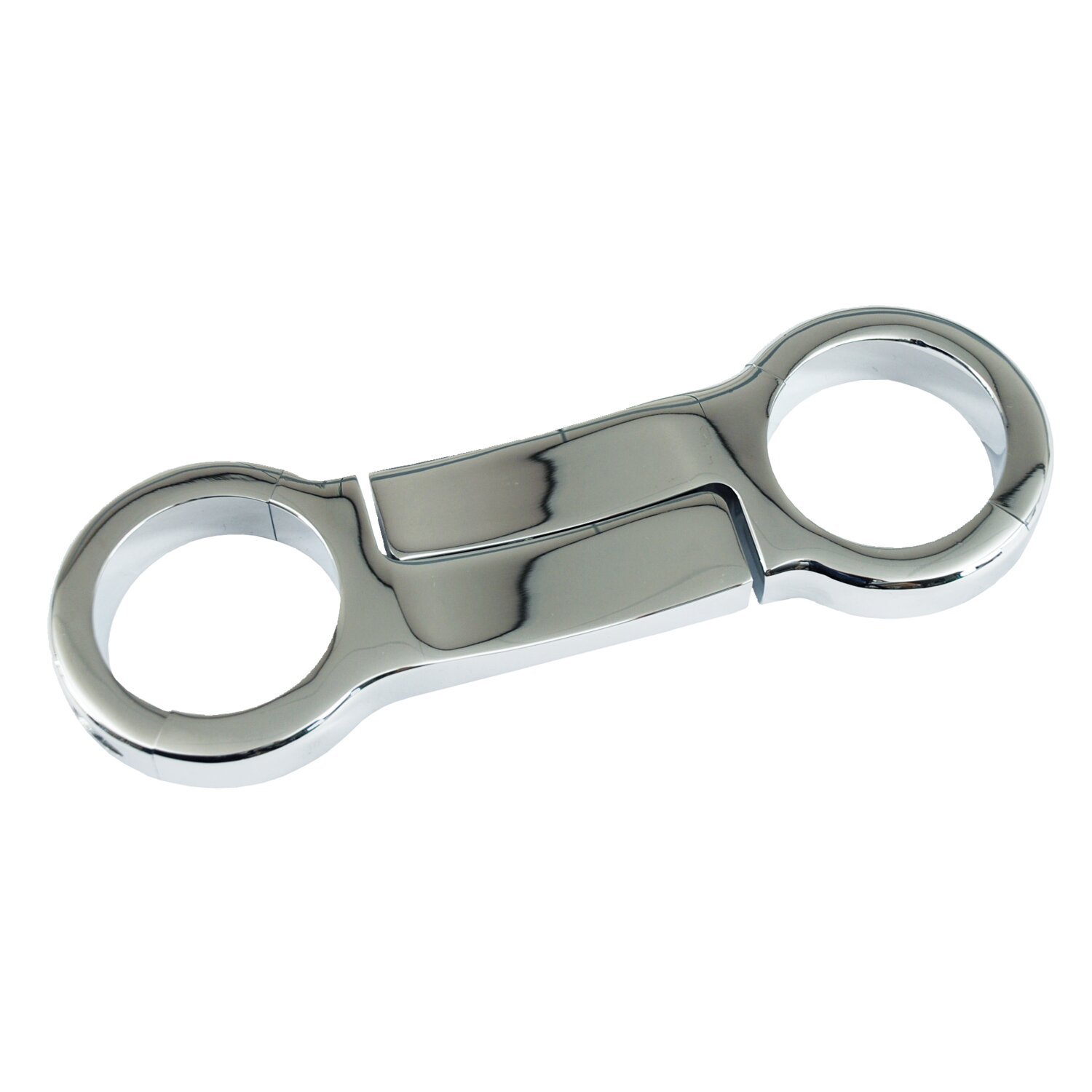 Fork brace, 39mm, Silver, Chrome