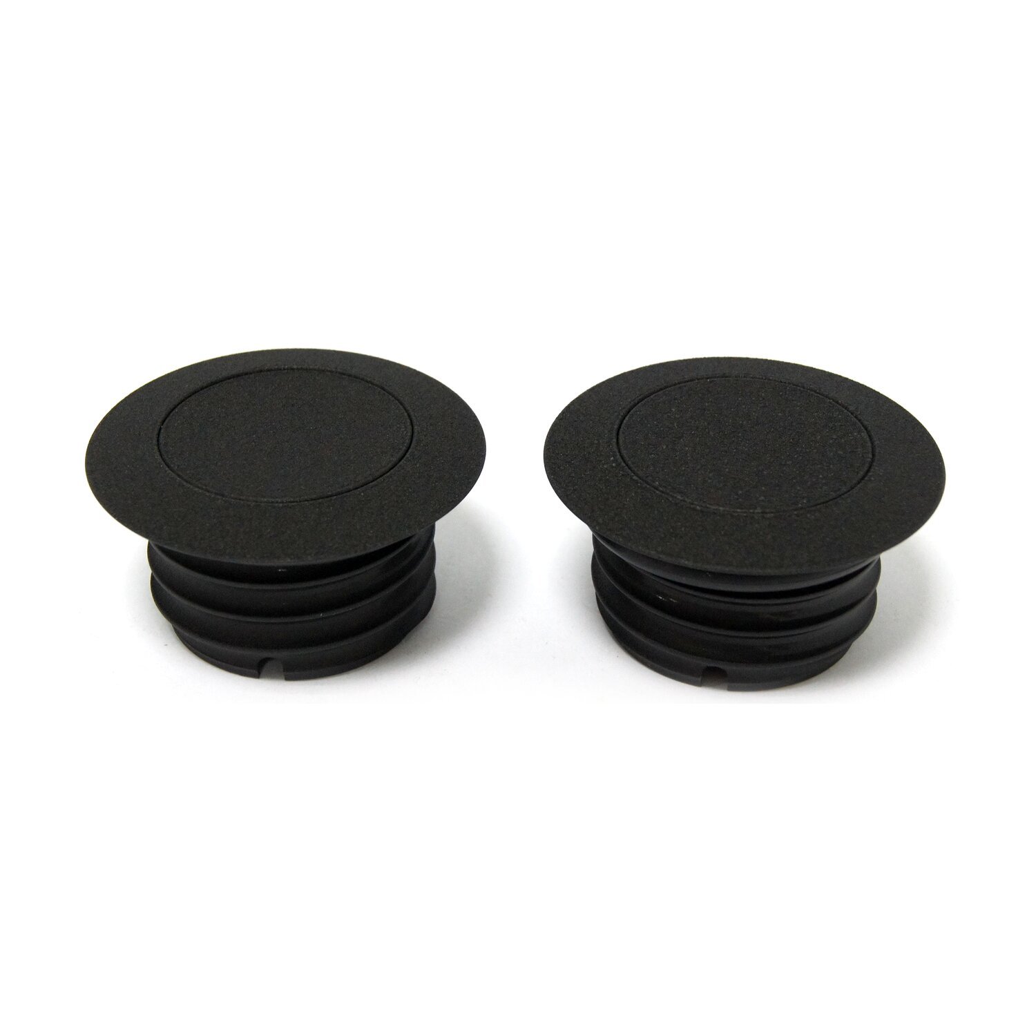 Gas cap set, pop-up, Black, Wrinkle