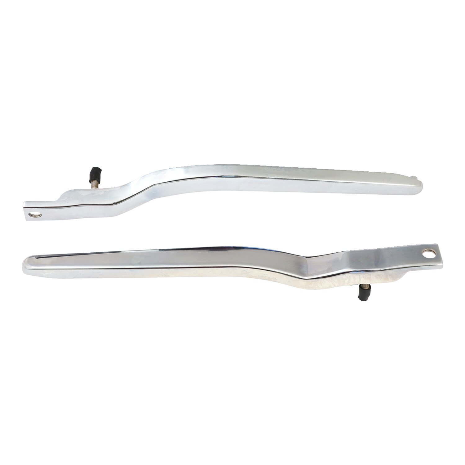 72-85 FX fender struts. Smooth, Chrome