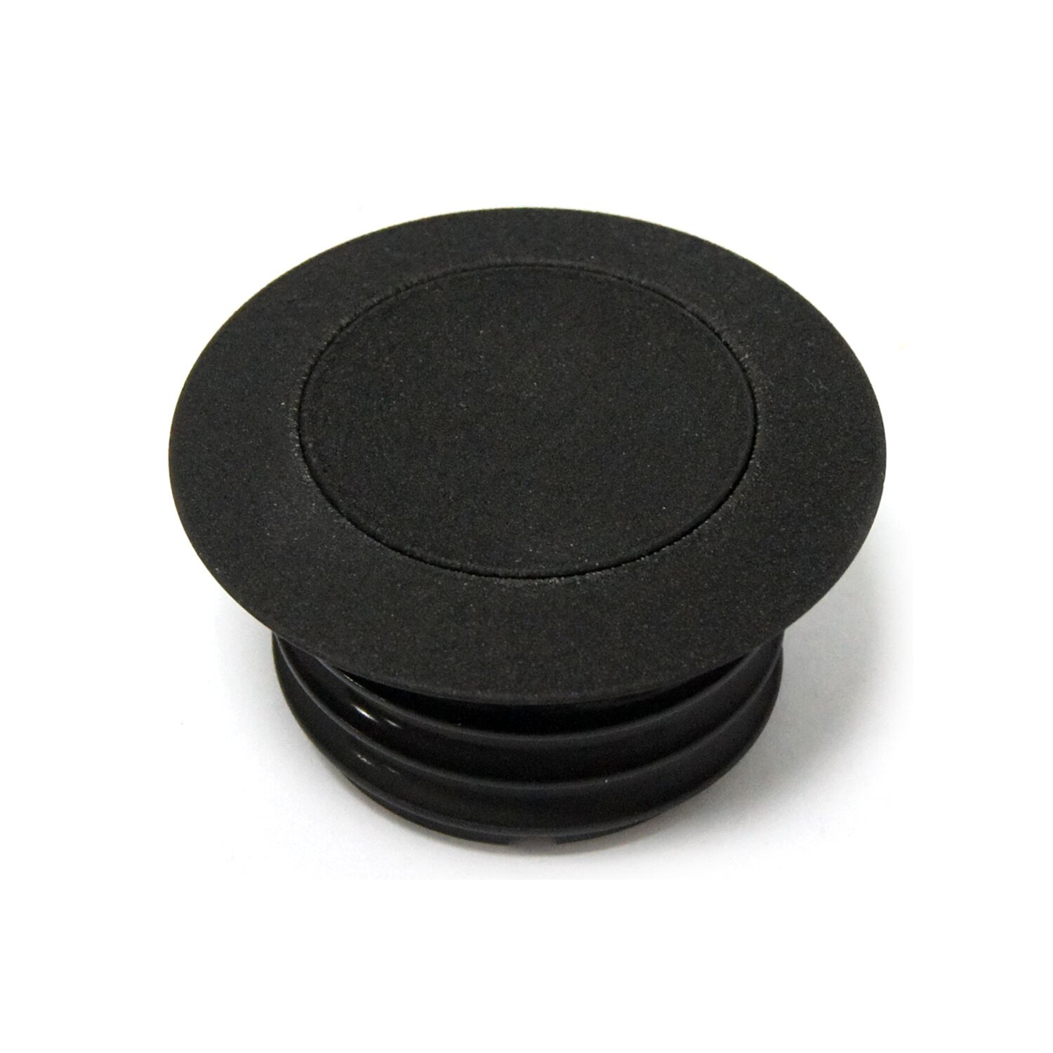 Gas cap, pop-up non-vented, Black, Wrinkle