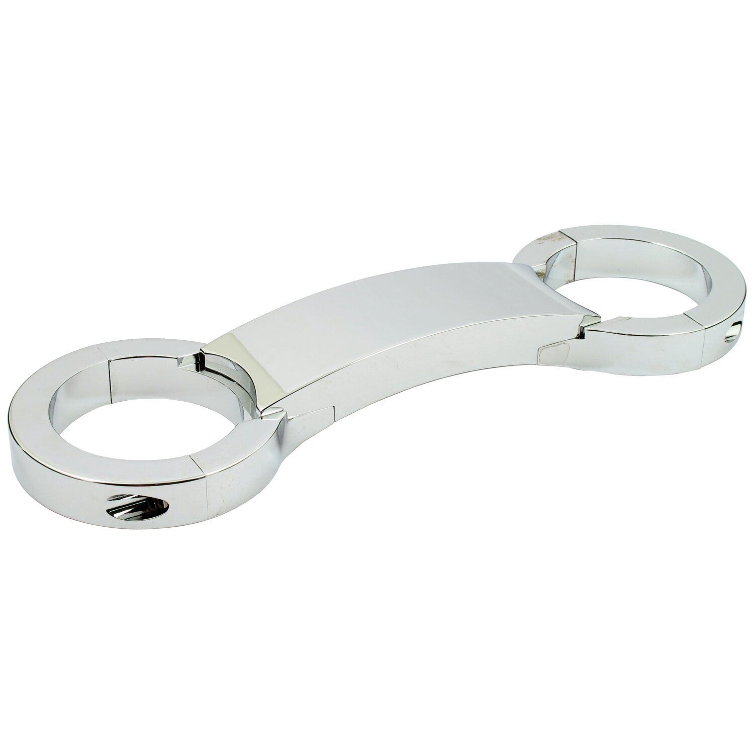 Fork brace, 49mm, Silver, Chrome