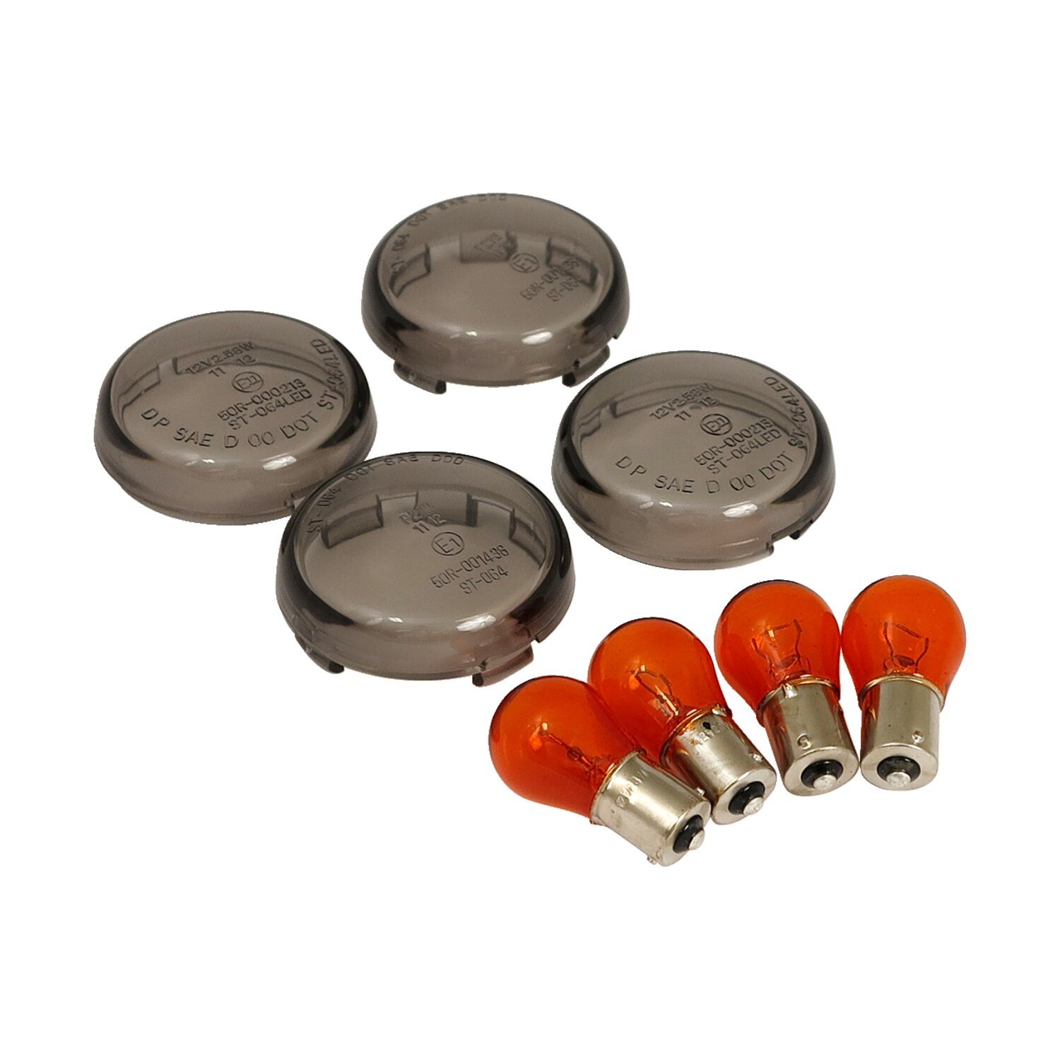 Bullet turn signal lens kit