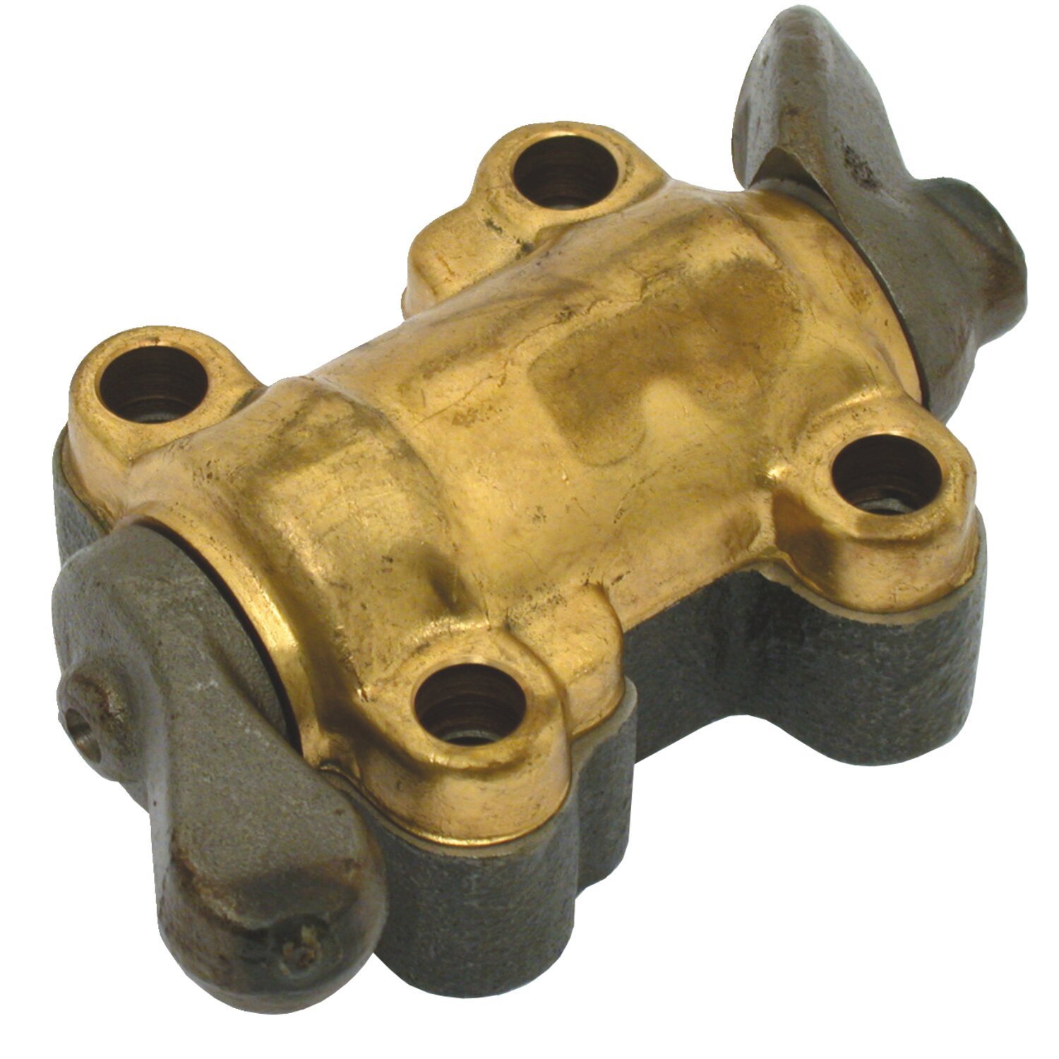 Rocker arm assembly, rear exhaust / front intake