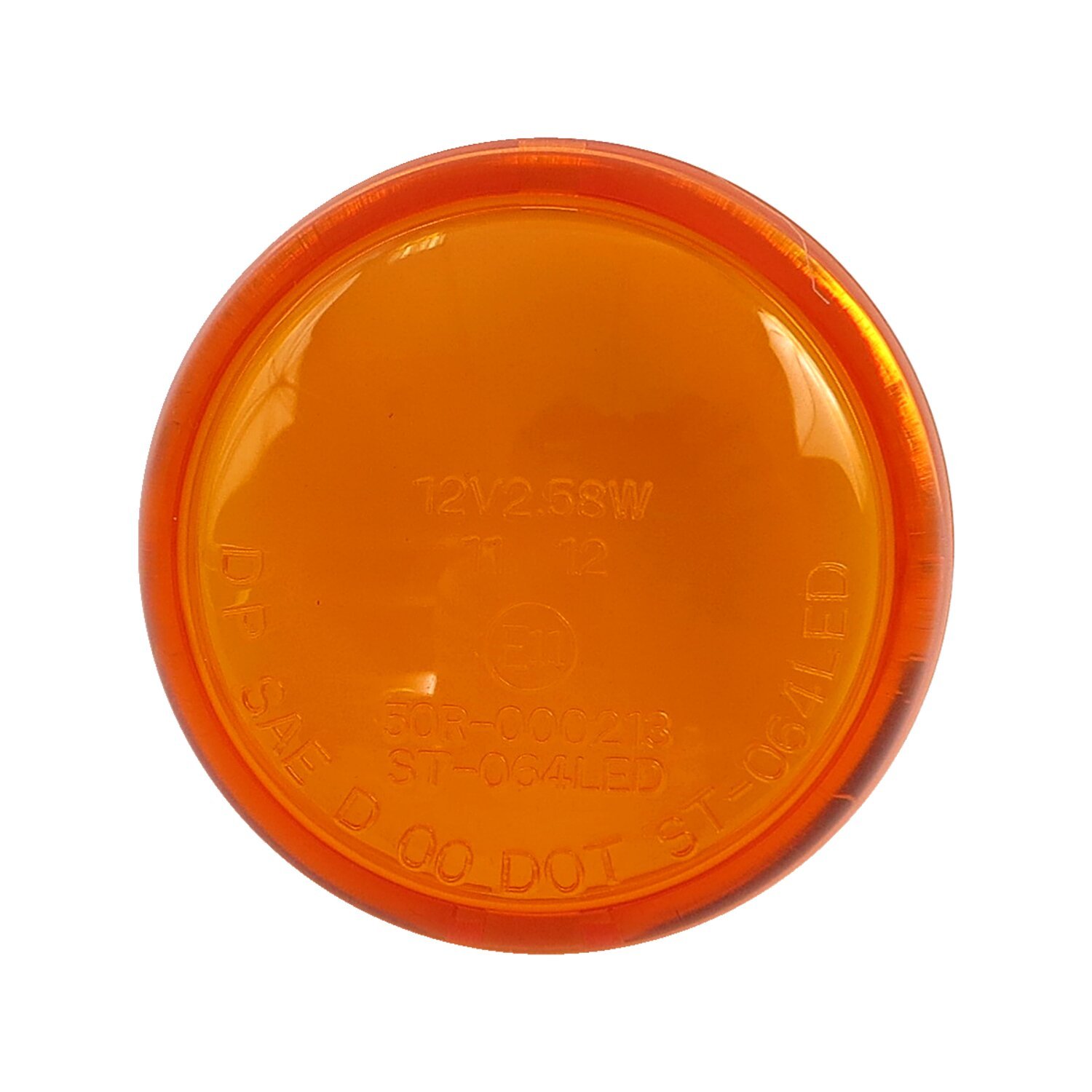 Turn signal lens bullet