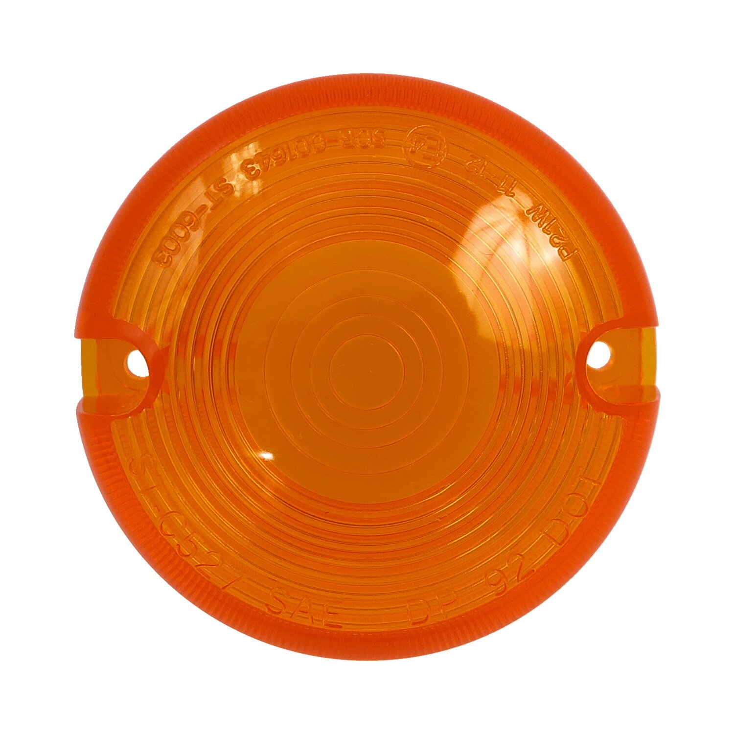 Turn signal domed lens
