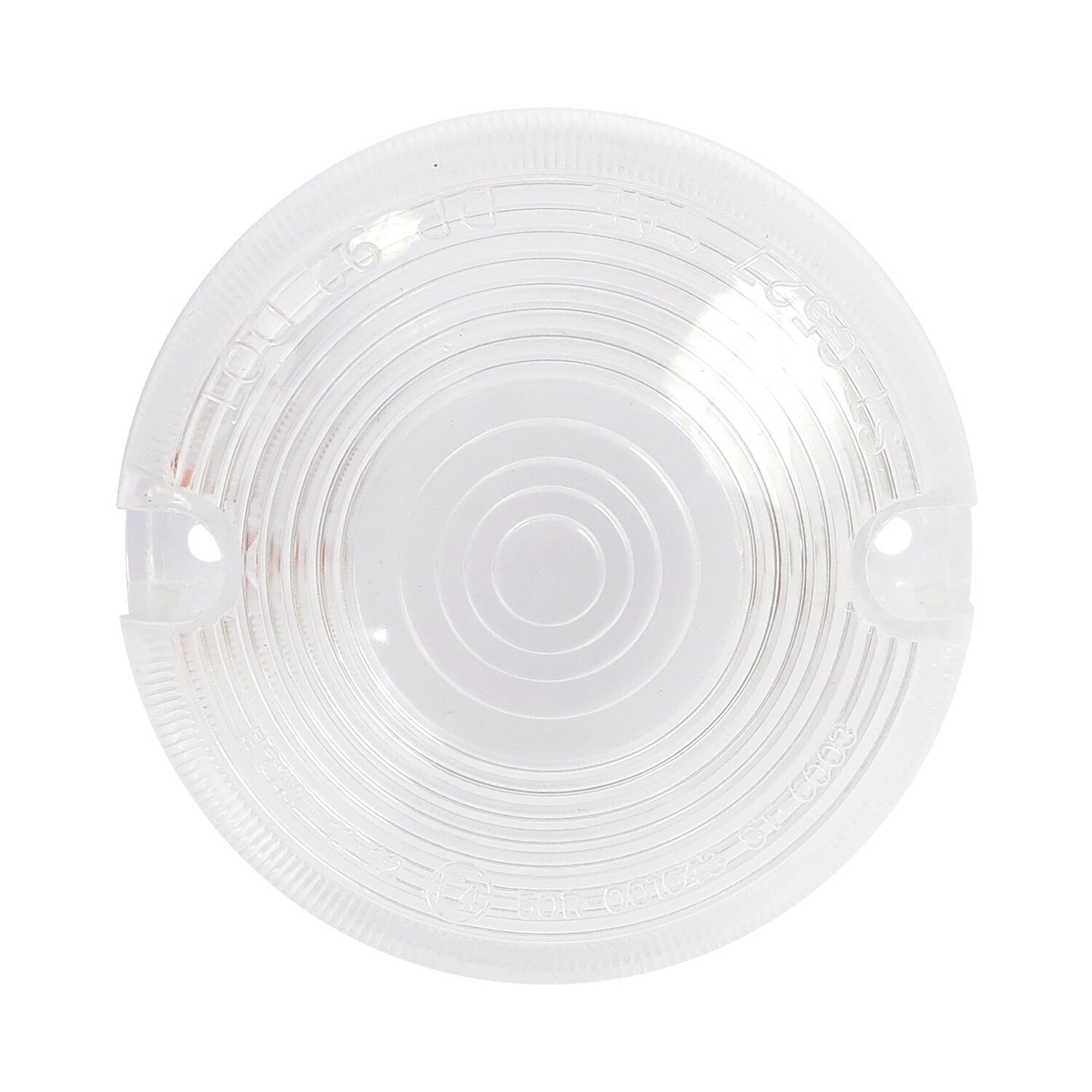 Turn signal domed lens