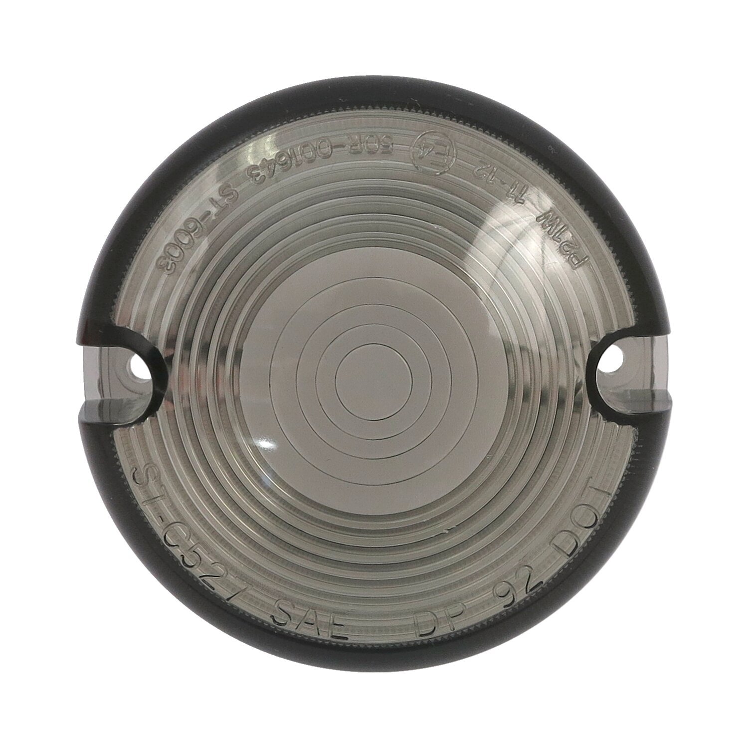 Turn signal domed lens