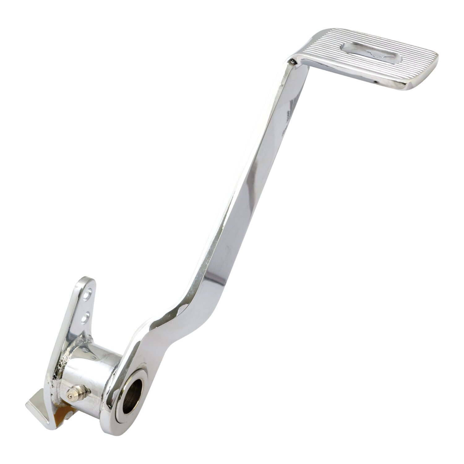 Brake pedal. Chrome plated