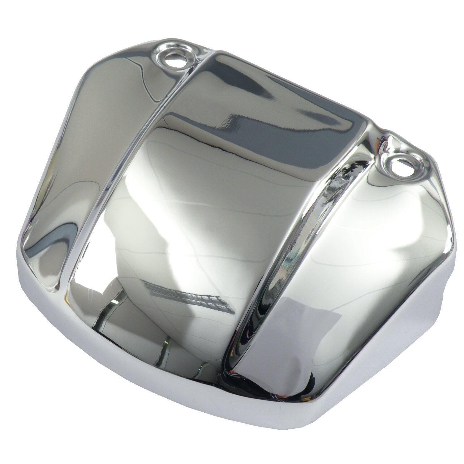 Headlamp bracket cover, Silver, Chrome
