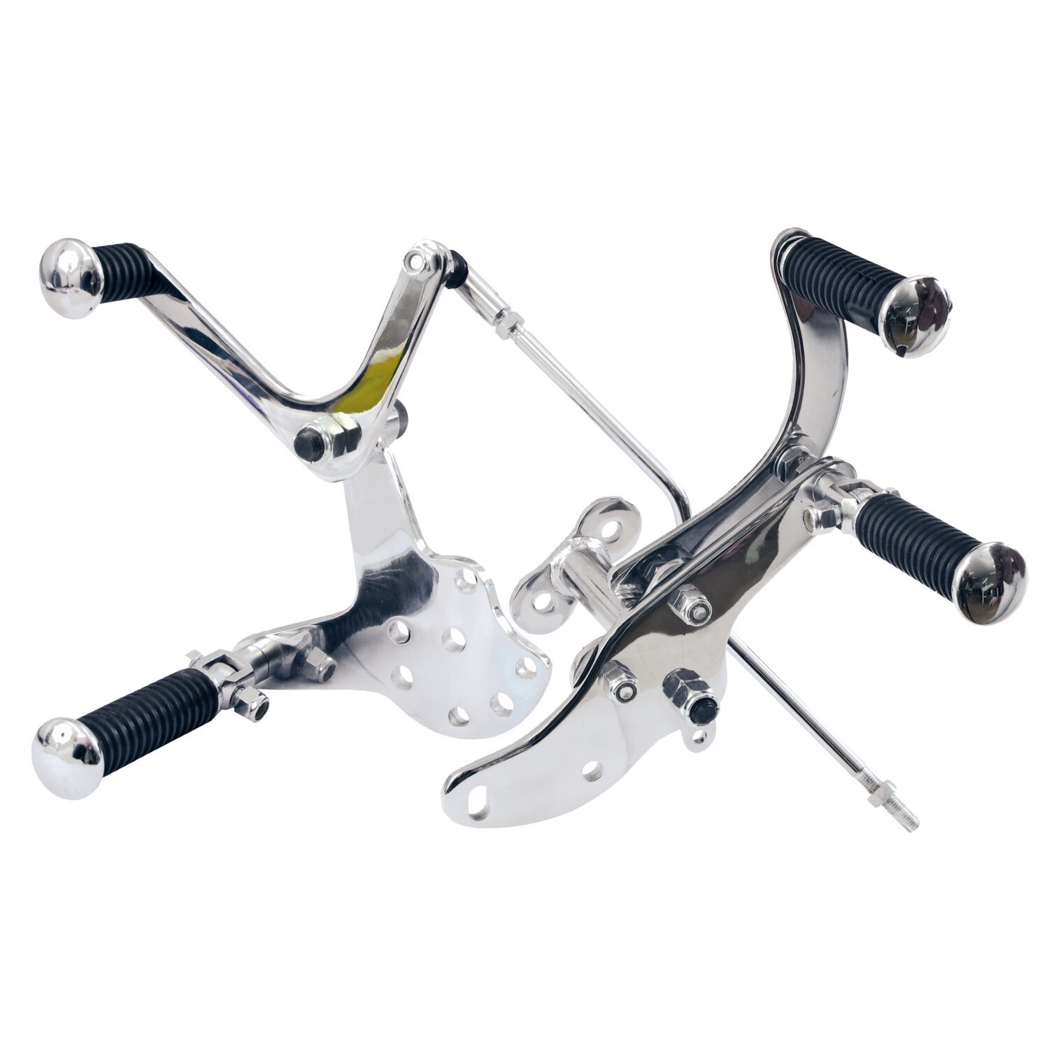 Boone forward control assembly, Chrome