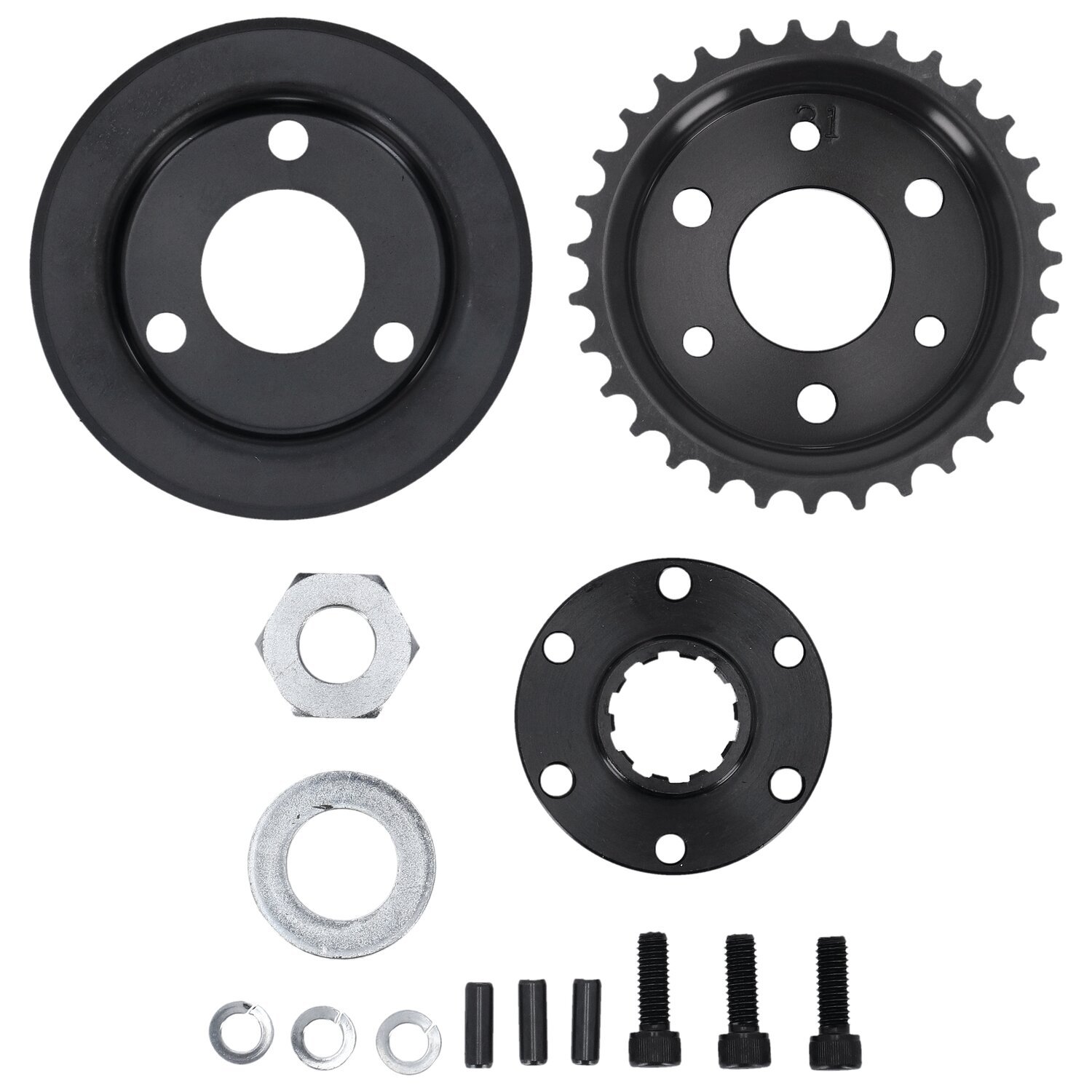 Bdl front pulley 1 1/2", 11mm, 31t