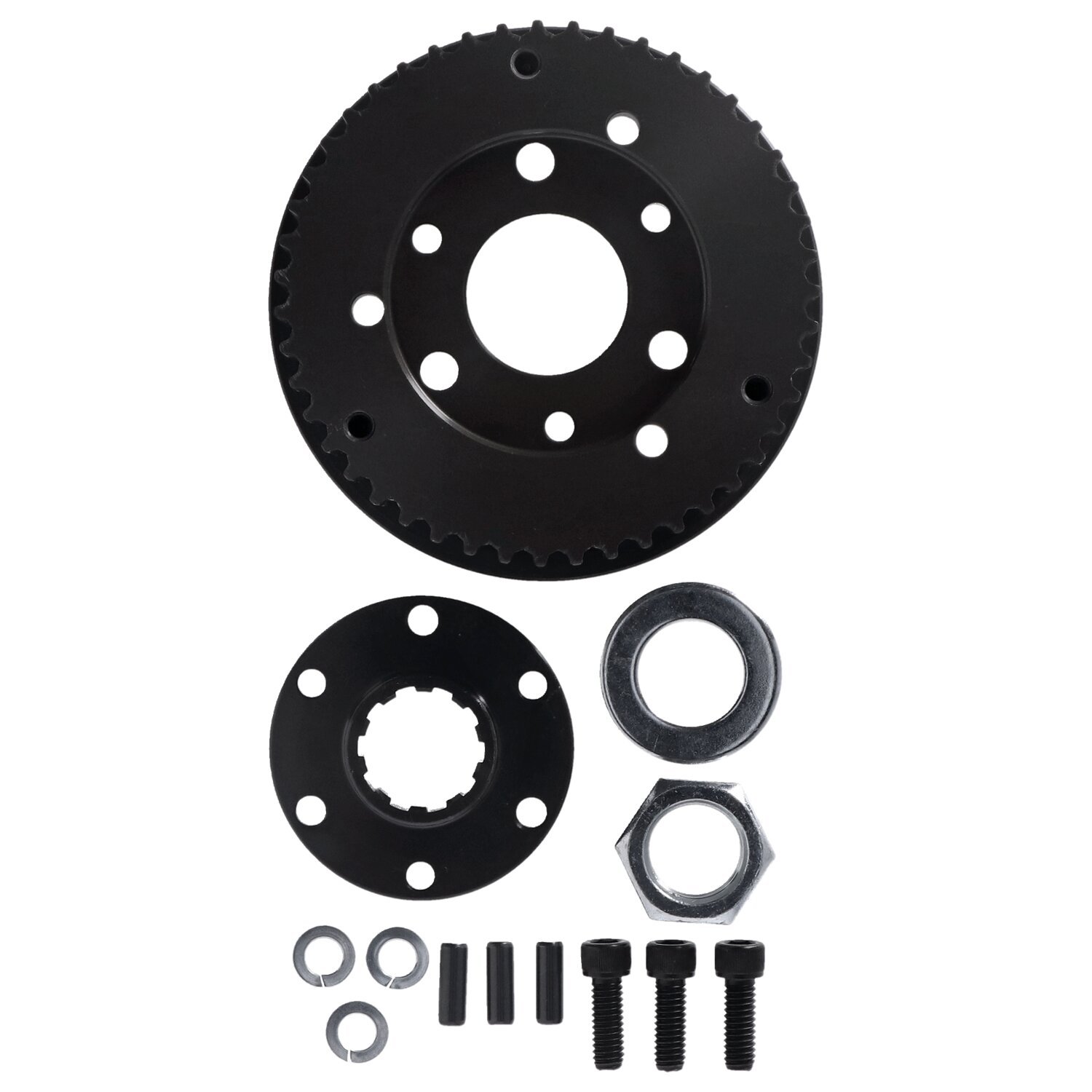 Bdl front pulley 3" 8mm 47t e-start