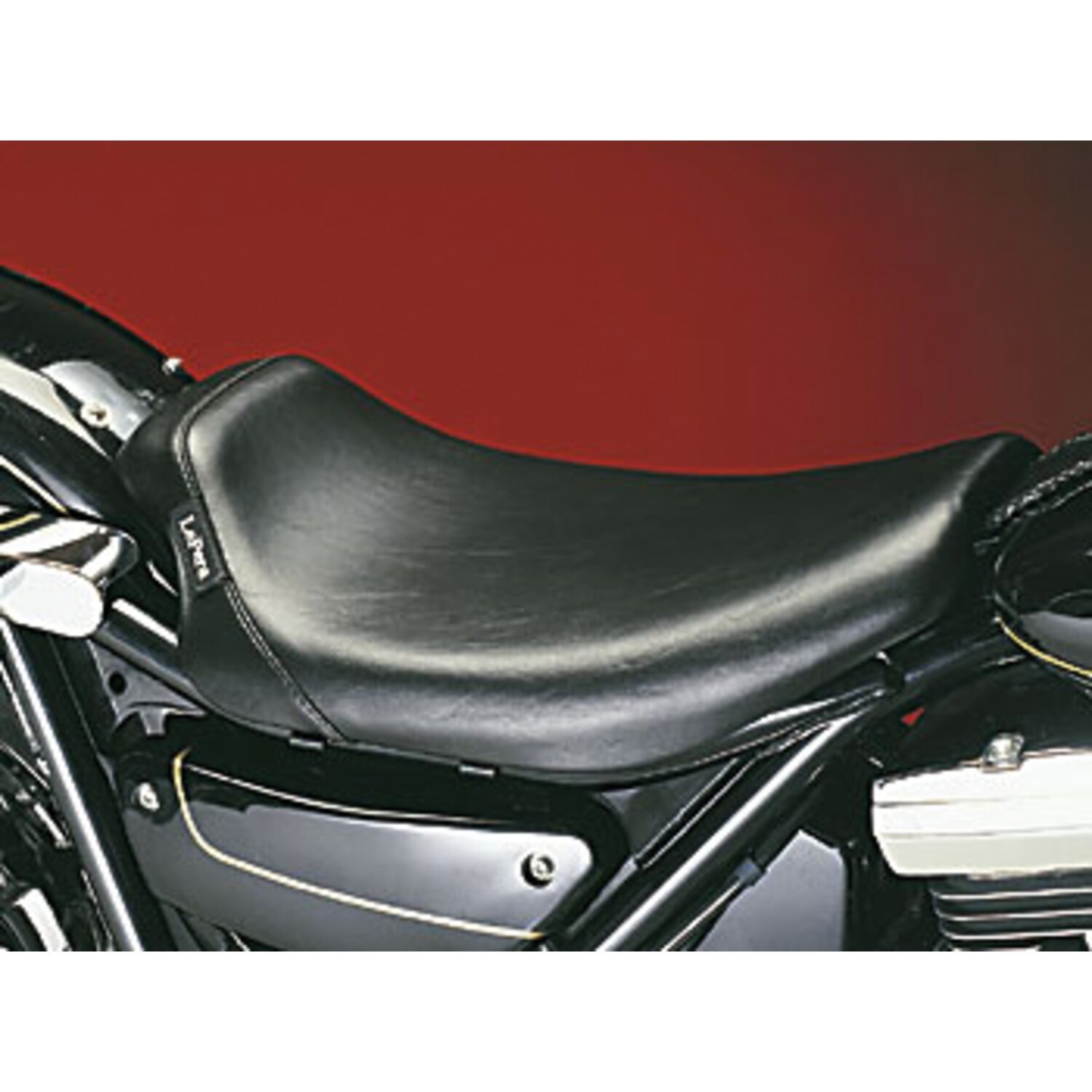 10.5 inch — LePera, Bare Bones solo seat, Black, Basket Weave