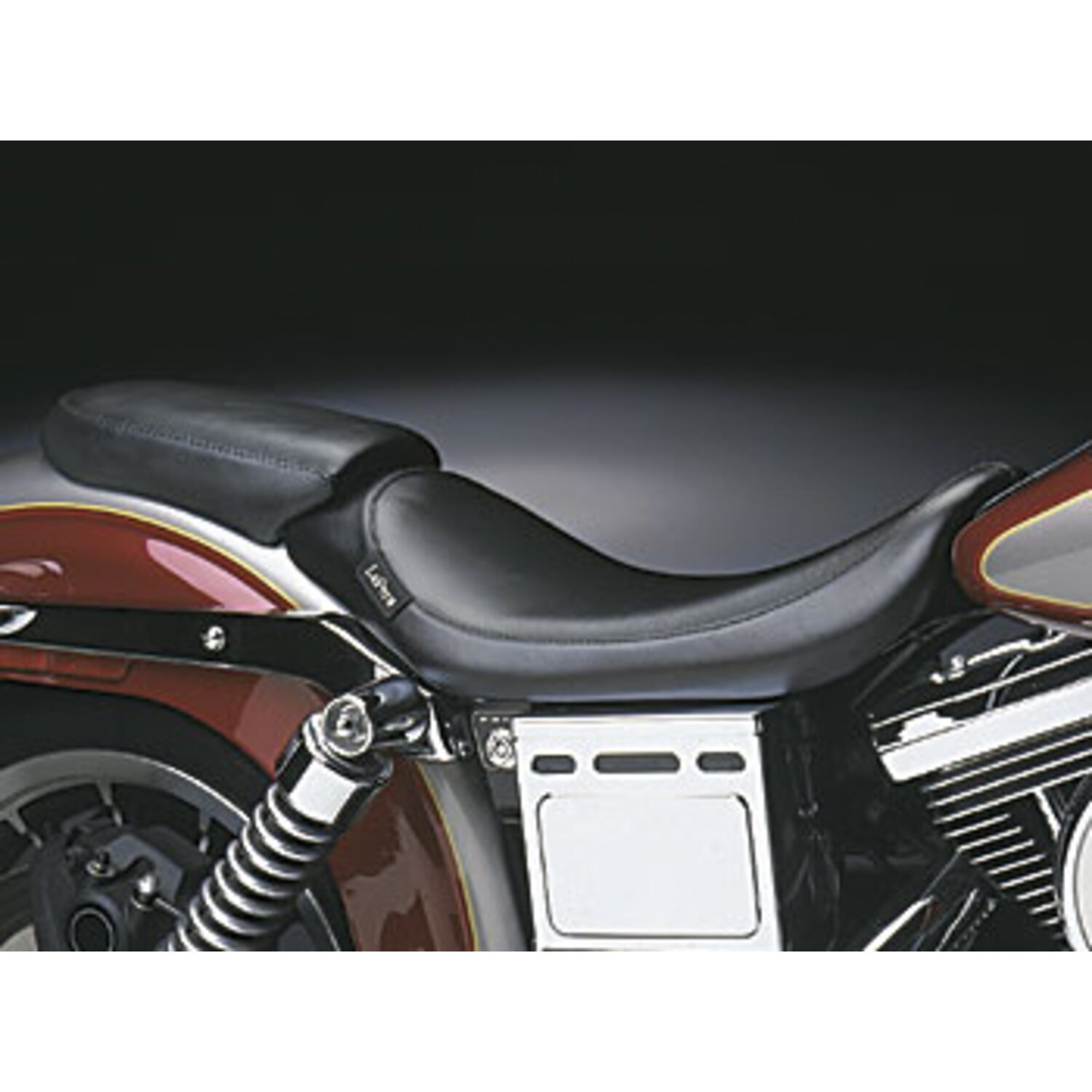 LePera, passenger seat for Silhouette solo, Black